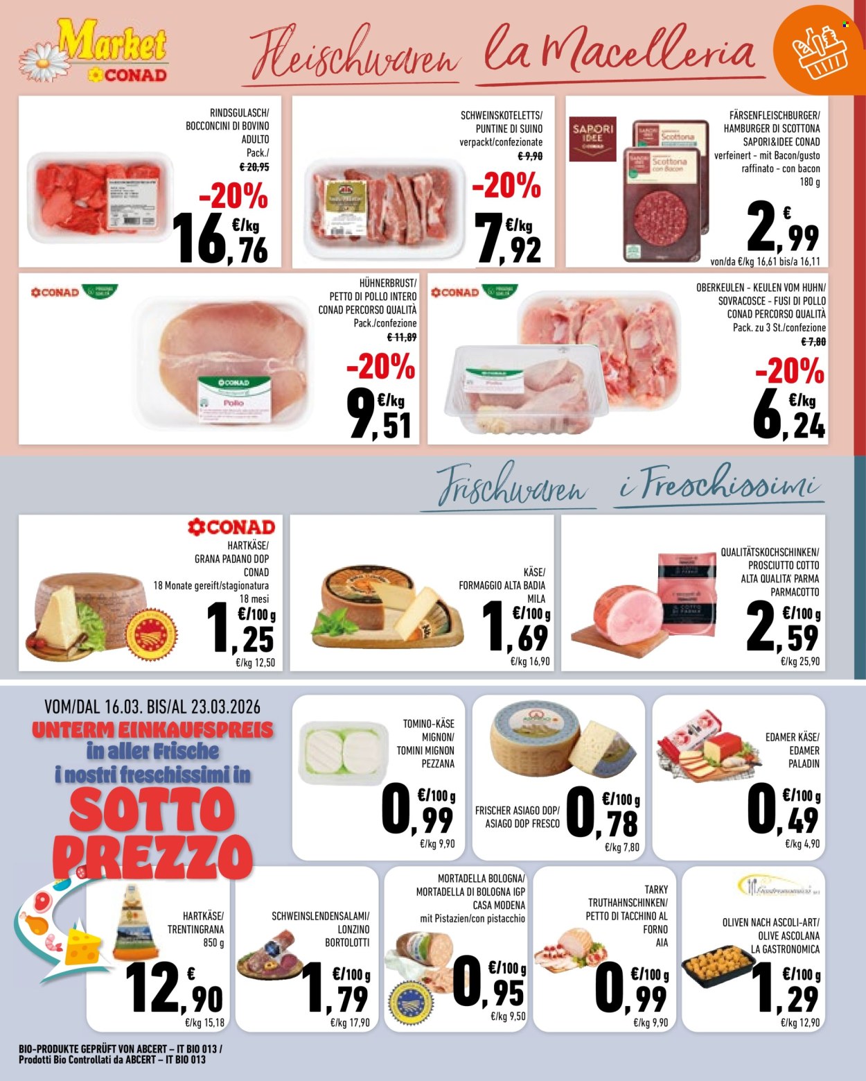 Volantino Market Conad - 10/3/2026 - 23/3/2026. Pagina 3