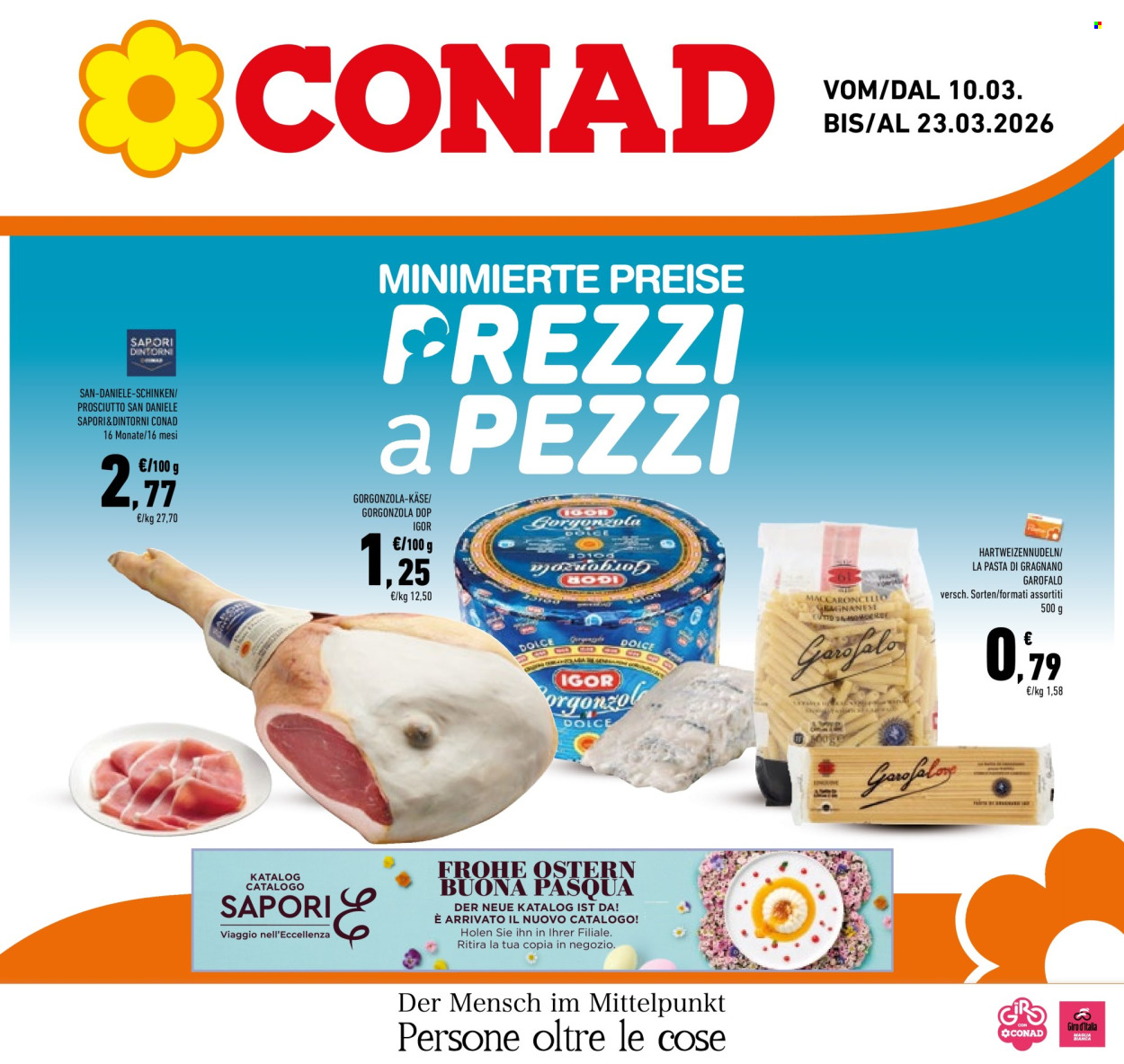 Volantino Conad - 10/3/2026 - 23/3/2026. Pagina 1