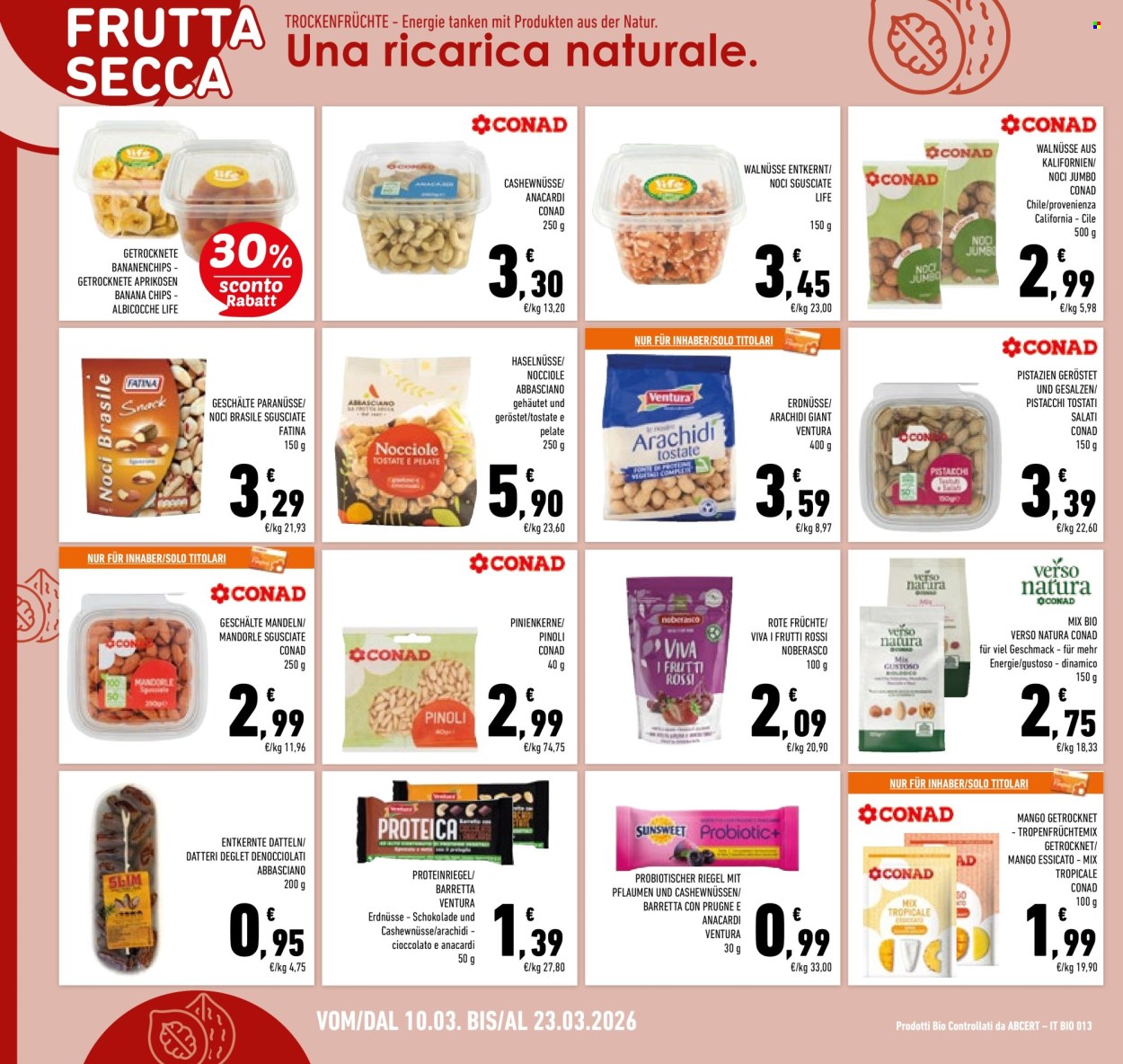Volantino Conad - 10/3/2026 - 23/3/2026. Pagina 16