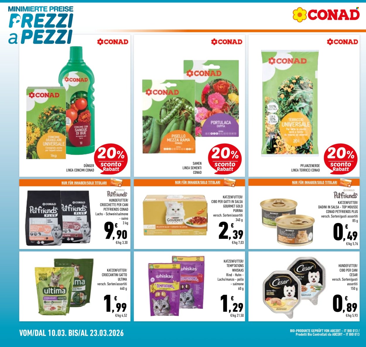 Volantino Conad - 10/3/2026 - 23/3/2026. Pagina 22