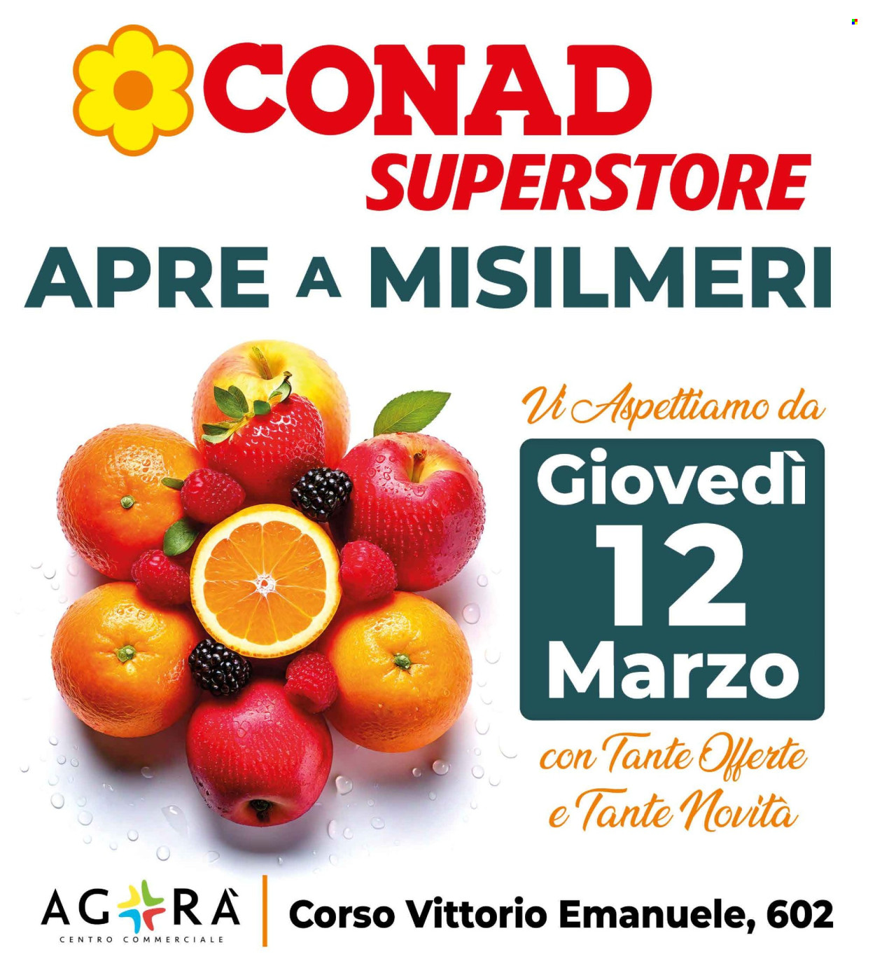 Volantino Conad - 12/3/2026 - 22/3/2026. Pagina 1