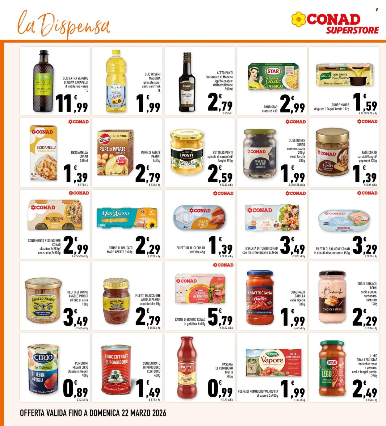 Volantino Conad - 12/3/2026 - 22/3/2026. Pagina 26