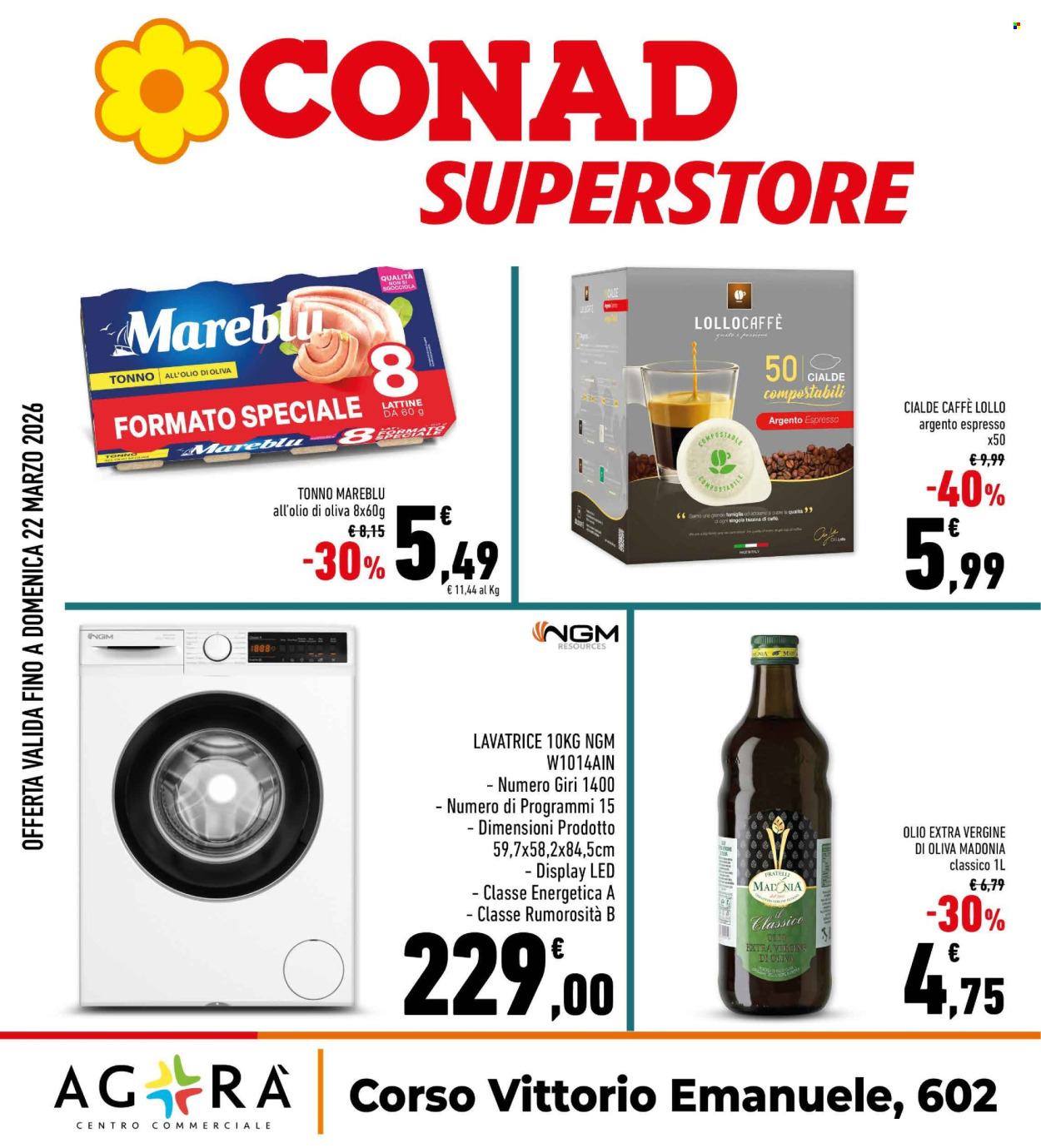 Volantino Conad - 12/3/2026 - 22/3/2026. Pagina 40