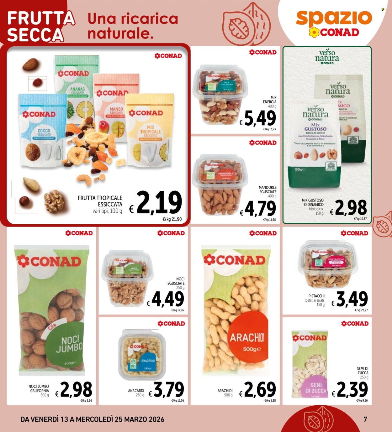 Volantino Spazio Conad - 13/3/2026 - 25/3/2026. Pagina 7