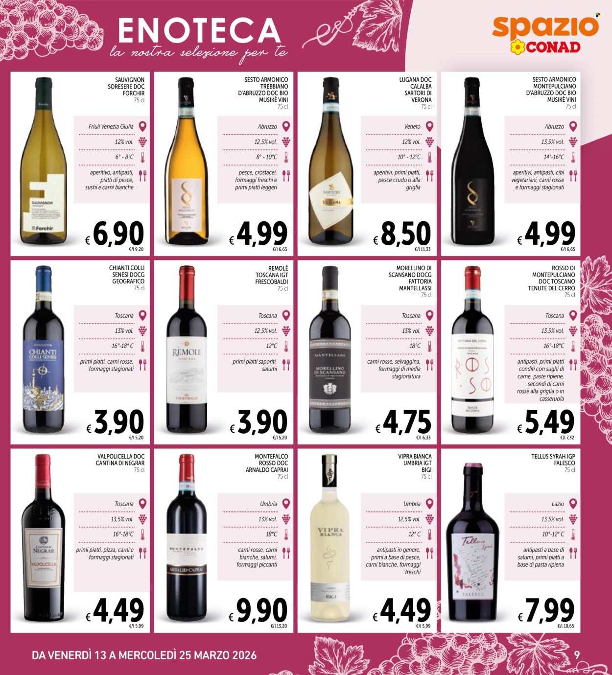 Volantino Spazio Conad - 13/3/2026 - 25/3/2026. Pagina 9