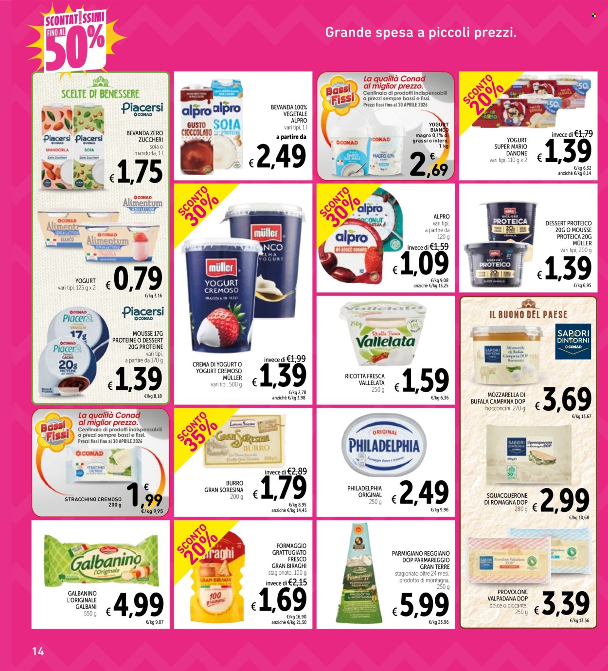 Volantino Spazio Conad - 13/3/2026 - 25/3/2026. Pagina 14