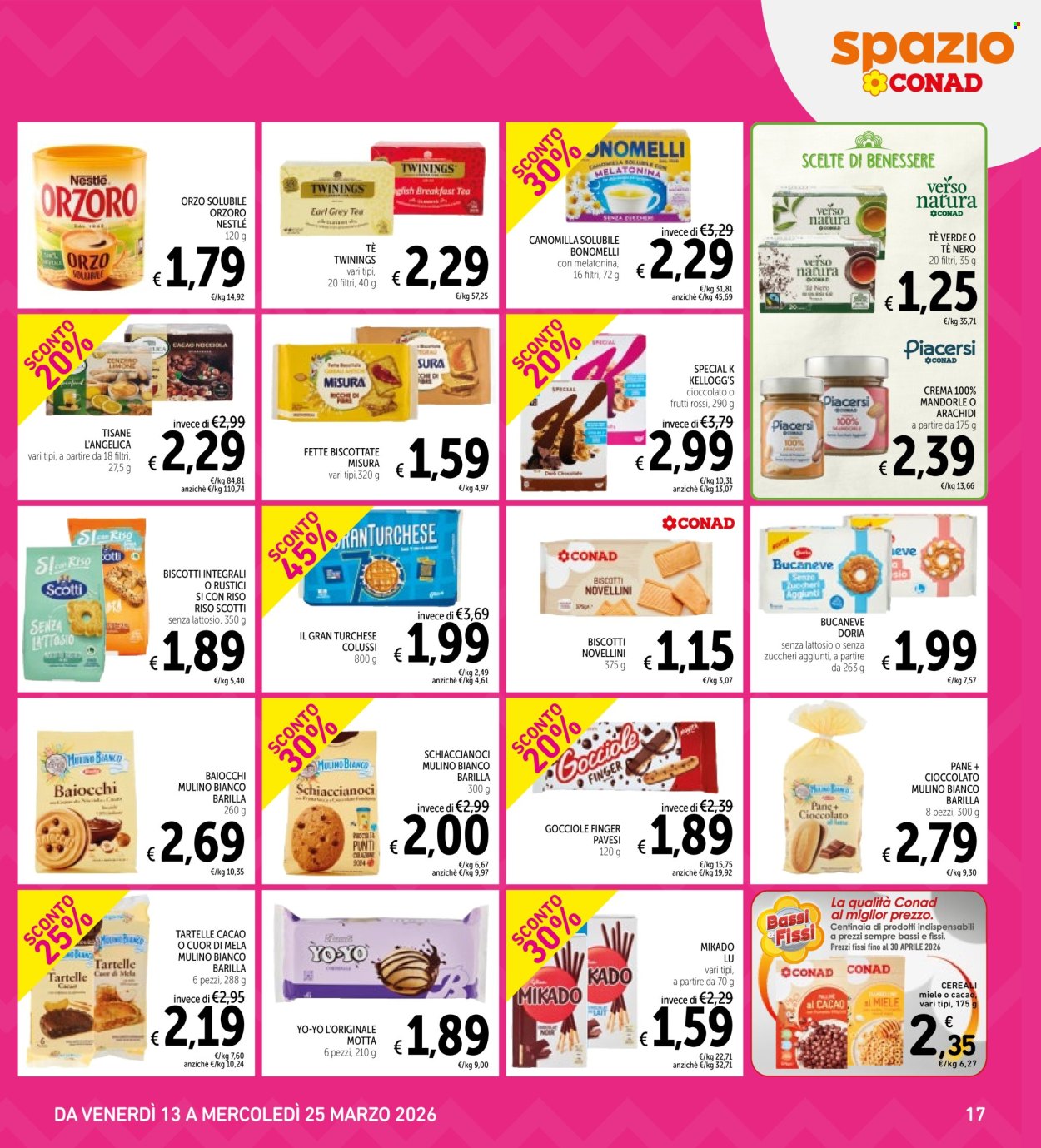 Volantino Spazio Conad - 13/3/2026 - 25/3/2026. Pagina 17
