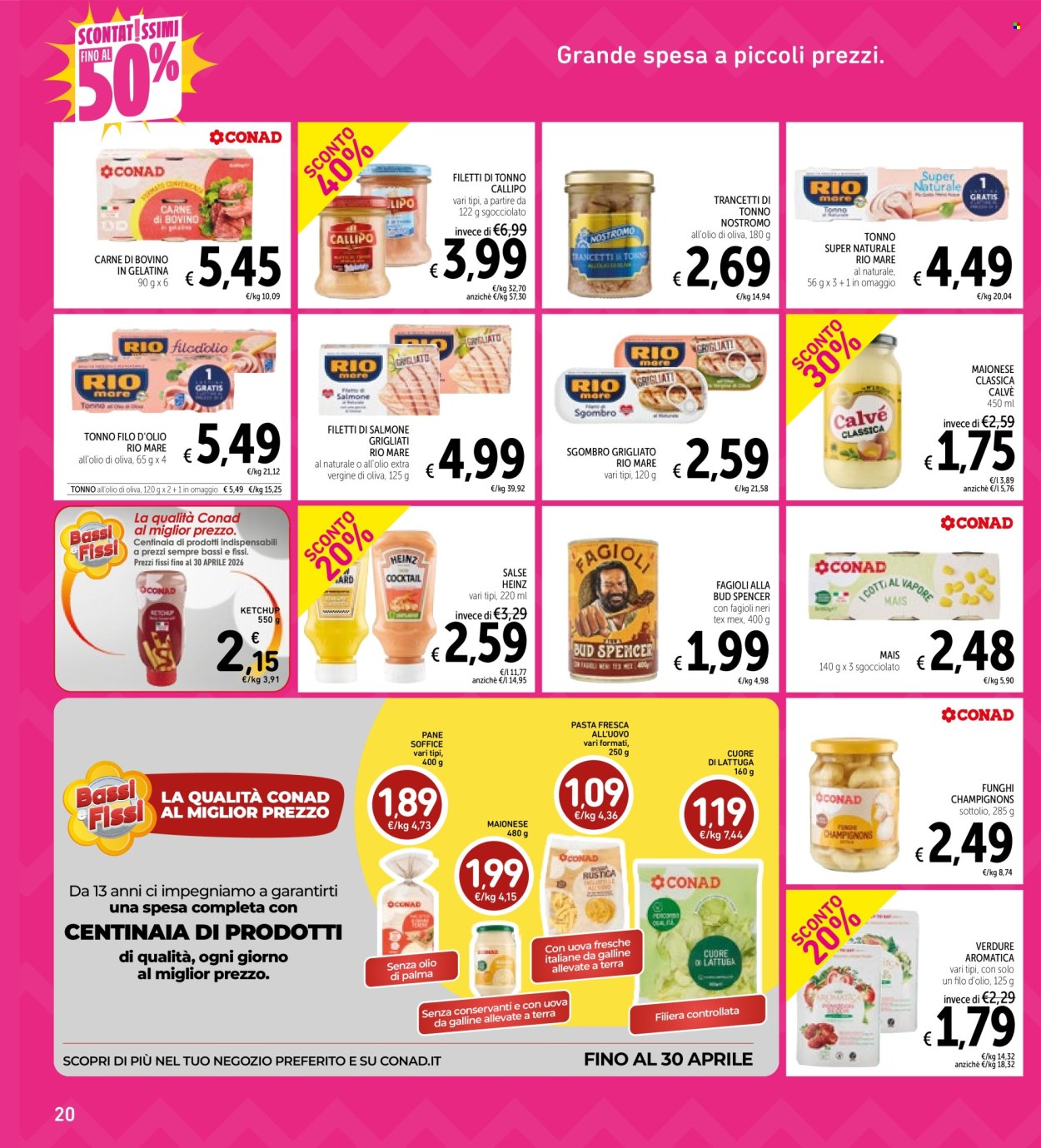 Volantino Spazio Conad - 13/3/2026 - 25/3/2026. Pagina 20