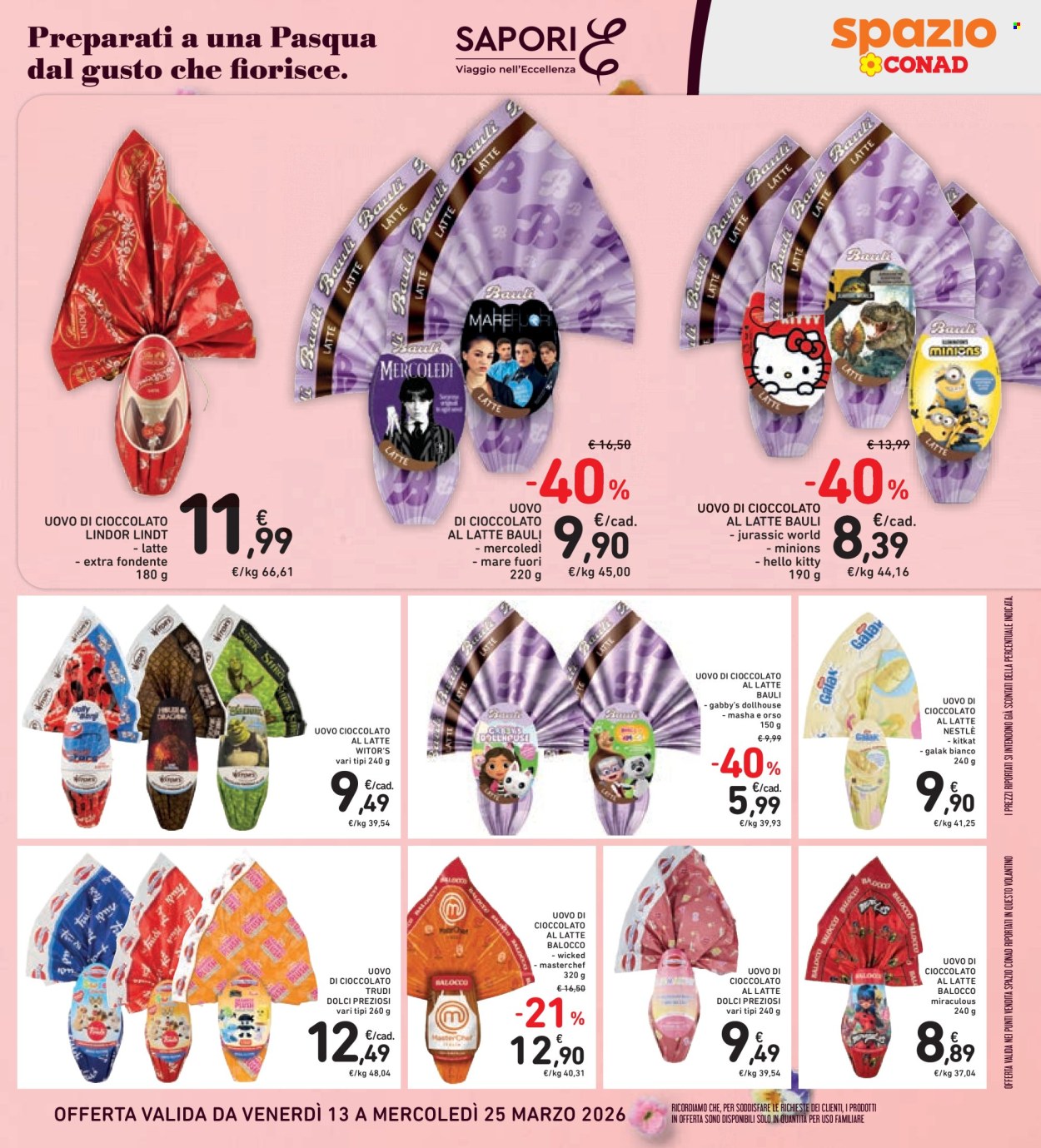 Volantino Spazio Conad - 13/3/2026 - 25/3/2026. Pagina 3