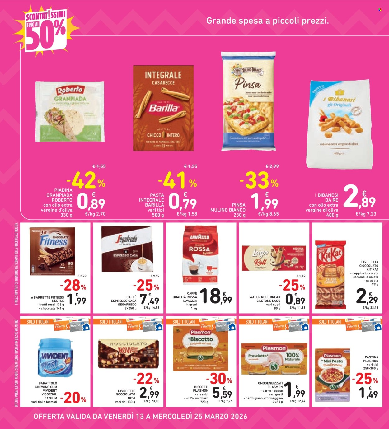 Volantino Spazio Conad - 13/3/2026 - 25/3/2026. Pagina 14