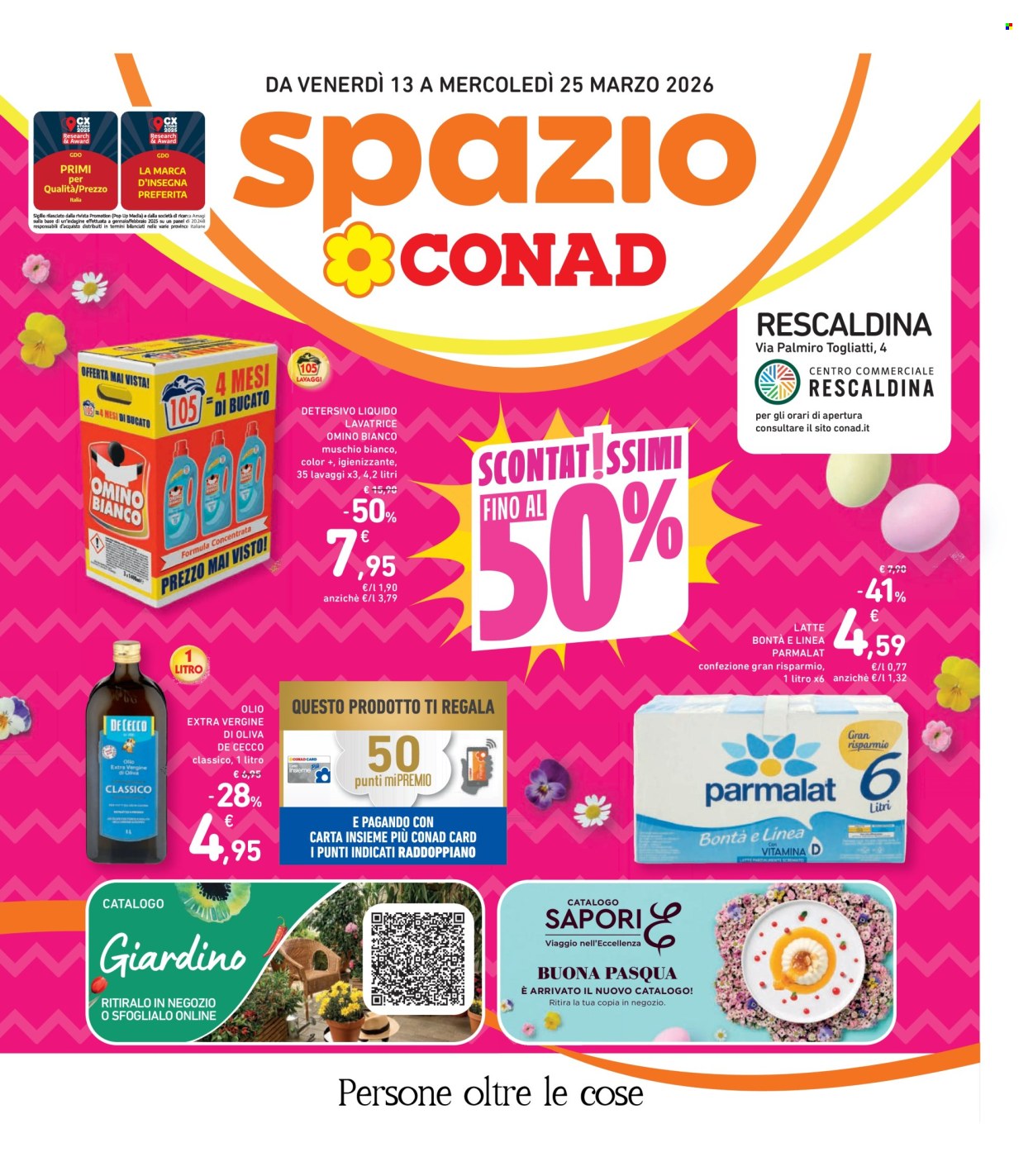 Volantino Spazio Conad - 13/3/2026 - 25/3/2026. Pagina 1