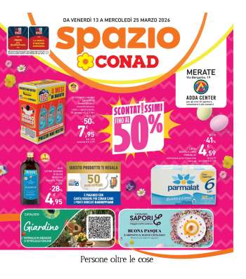 Volantino Spazio Conad - 13/3/2026 - 25/3/2026.