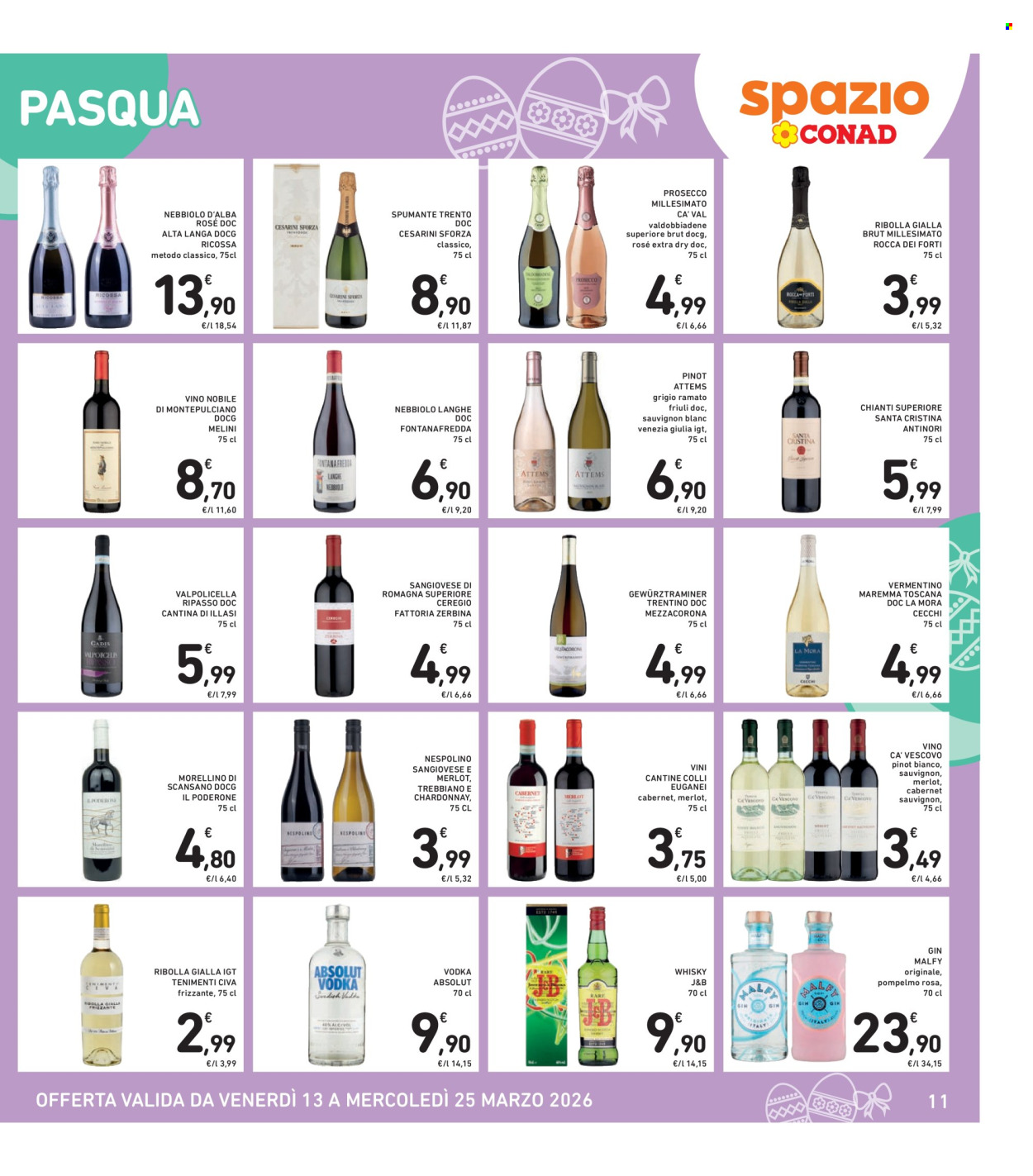Volantino Spazio Conad - 13/3/2026 - 25/3/2026. Pagina 11
