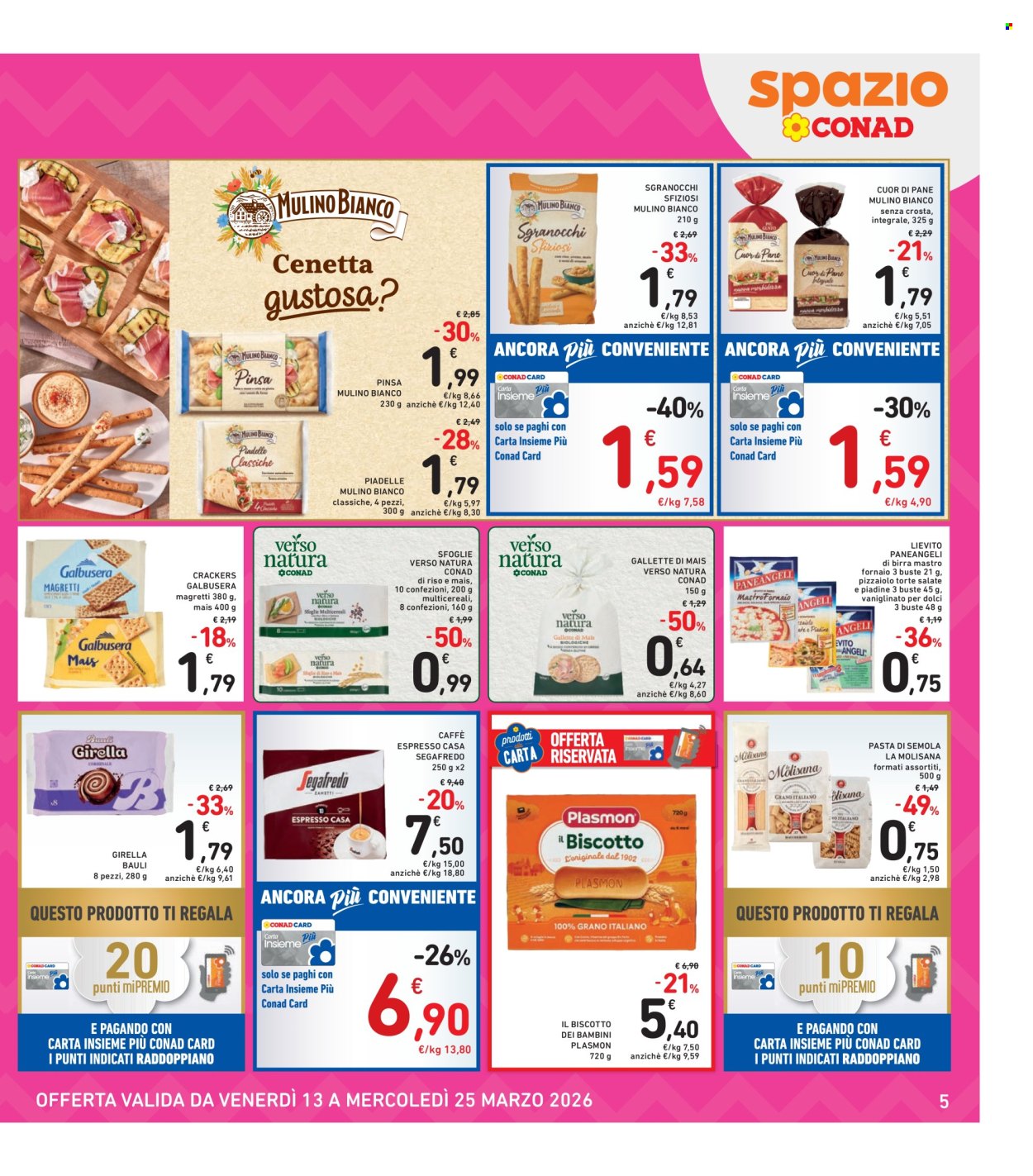 Volantino Spazio Conad - 13/3/2026 - 25/3/2026. Pagina 5