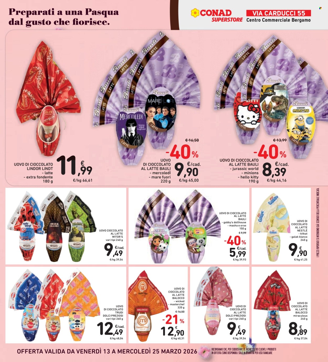 Volantino Conad Superstore - 13/3/2026 - 25/3/2026. Pagina 3