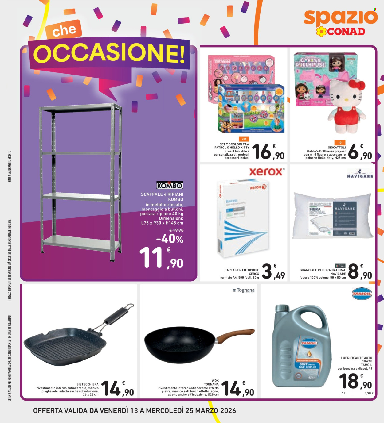 Volantino Spazio Conad - 13/3/2026 - 25/3/2026. Pagina 38