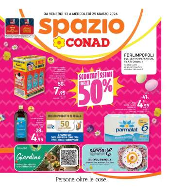 Volantino Spazio Conad - 13/3/2026 - 25/3/2026.