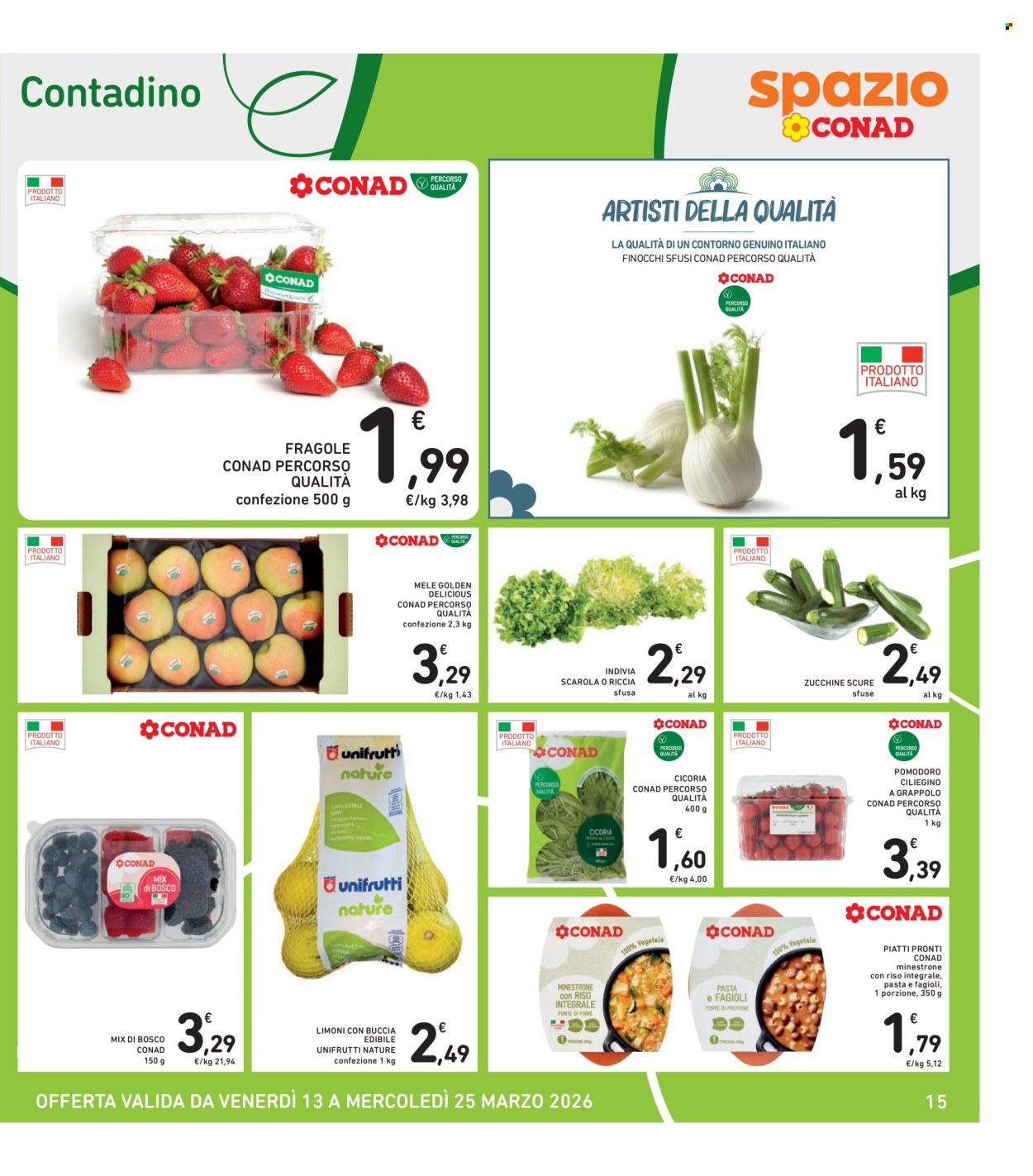 Volantino Spazio Conad - 13/3/2026 - 25/3/2026. Pagina 15