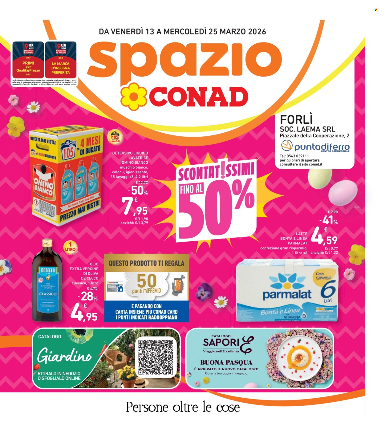Volantino Spazio Conad - 13/3/2026 - 25/3/2026. Pagina 1