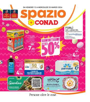 Volantino Spazio Conad - 13/3/2026 - 25/3/2026.
