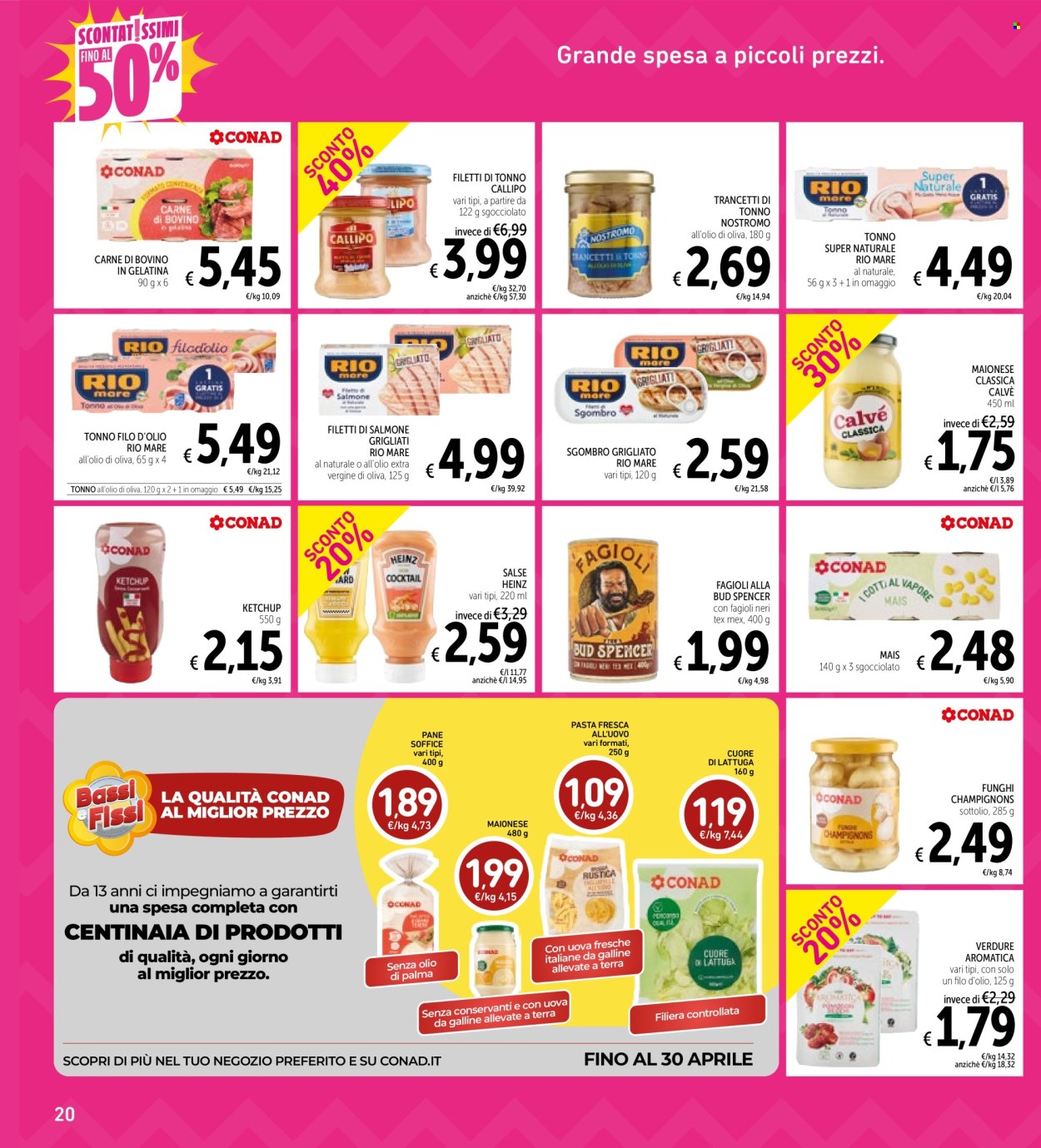 Volantino Spazio Conad - 13/3/2026 - 25/3/2026. Pagina 20