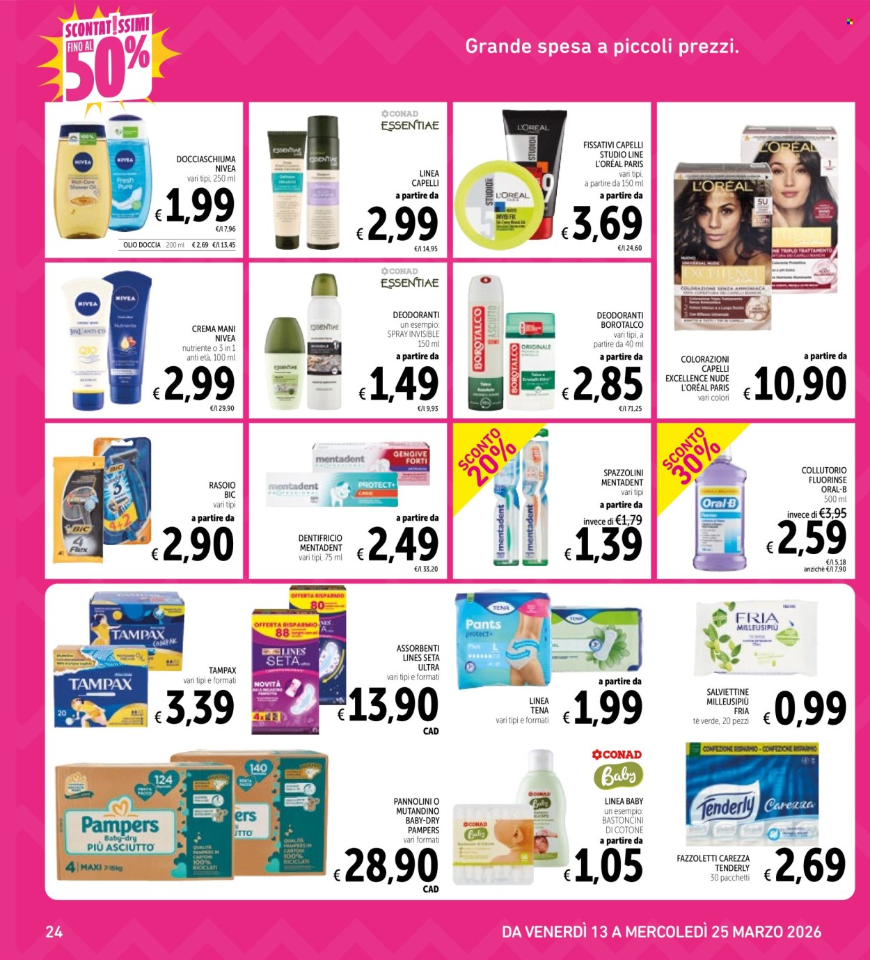 Volantino Spazio Conad - 13/3/2026 - 25/3/2026. Pagina 24