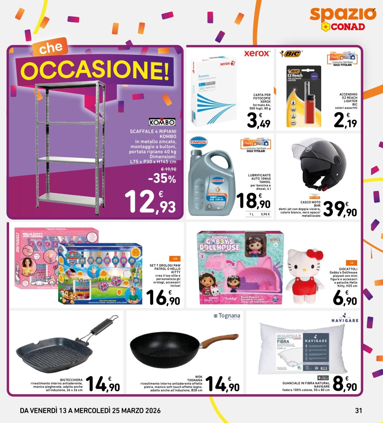 Volantino Spazio Conad - 13/3/2026 - 25/3/2026. Pagina 31