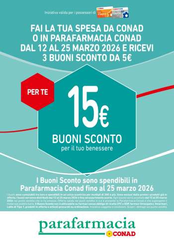 Volantino Conad - 12/3/2026 - 25/3/2026.