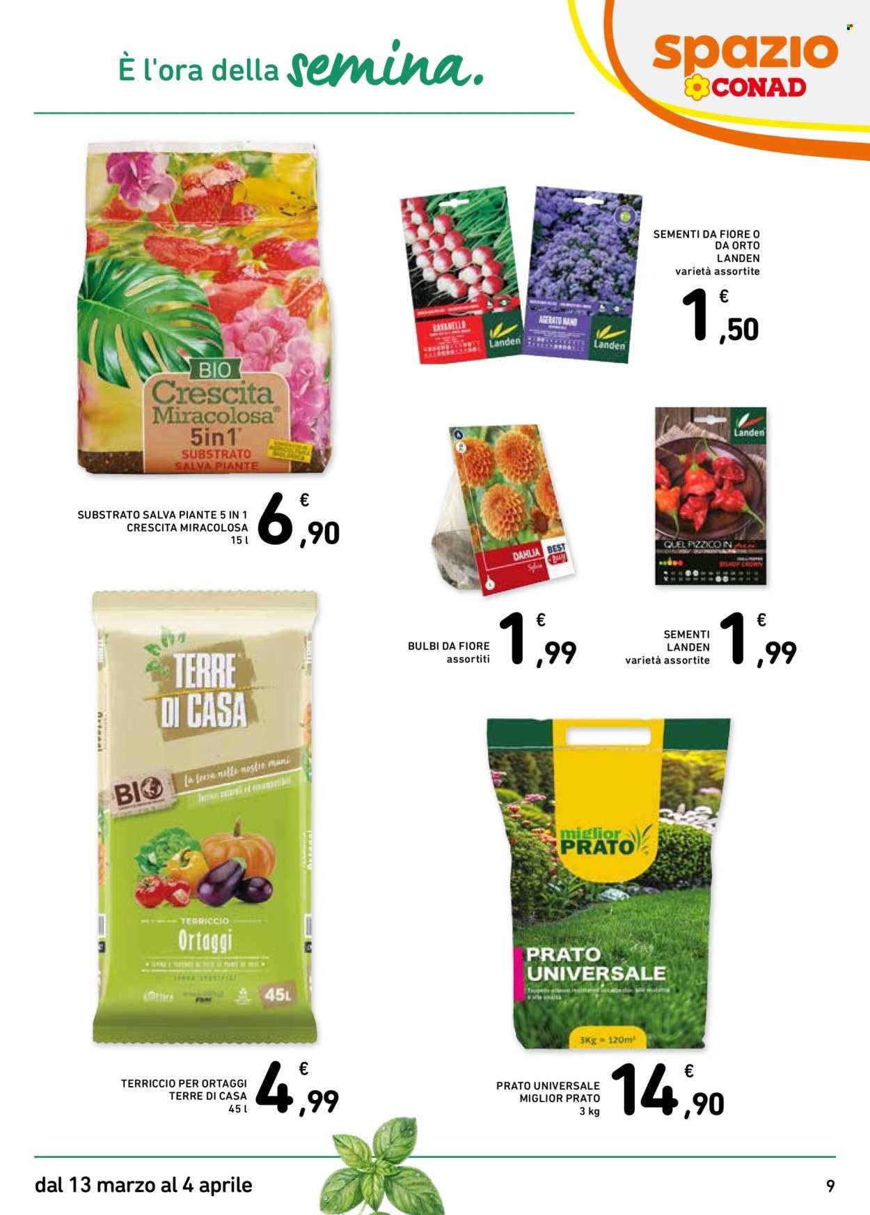 Volantino Spazio Conad - 13/3/2026 - 4/4/2026. Pagina 9