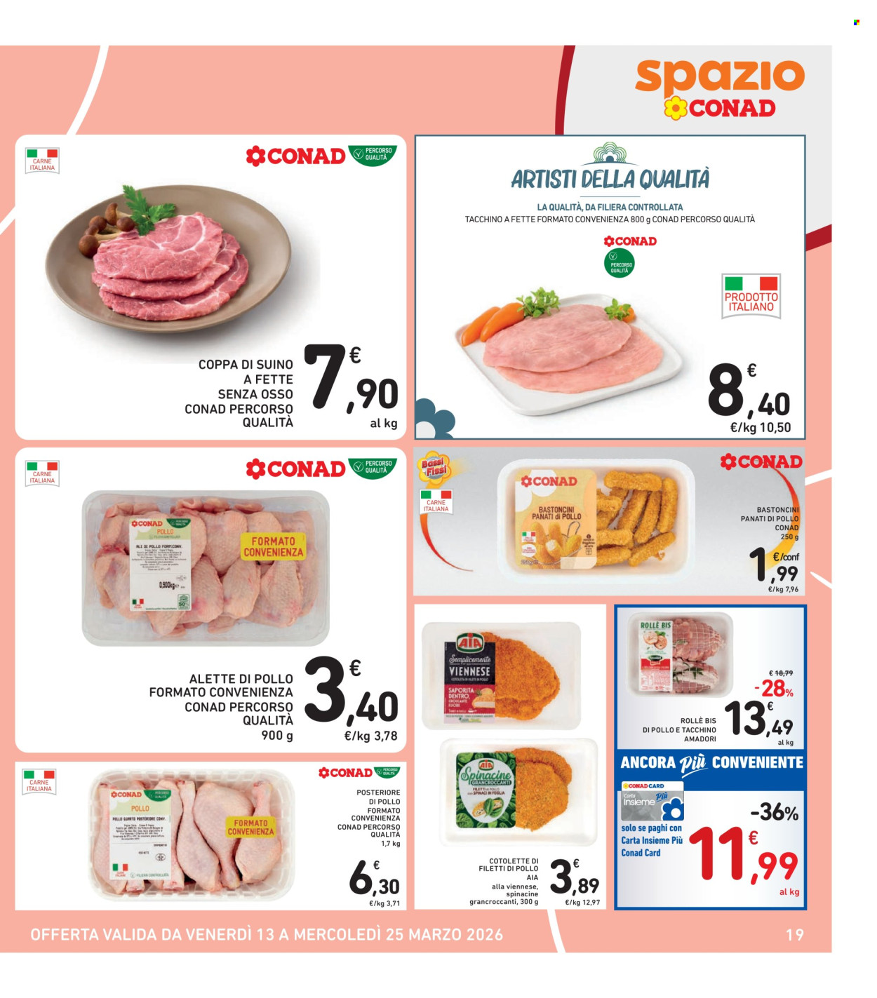 Volantino Spazio Conad - 13/3/2026 - 25/3/2026. Pagina 19