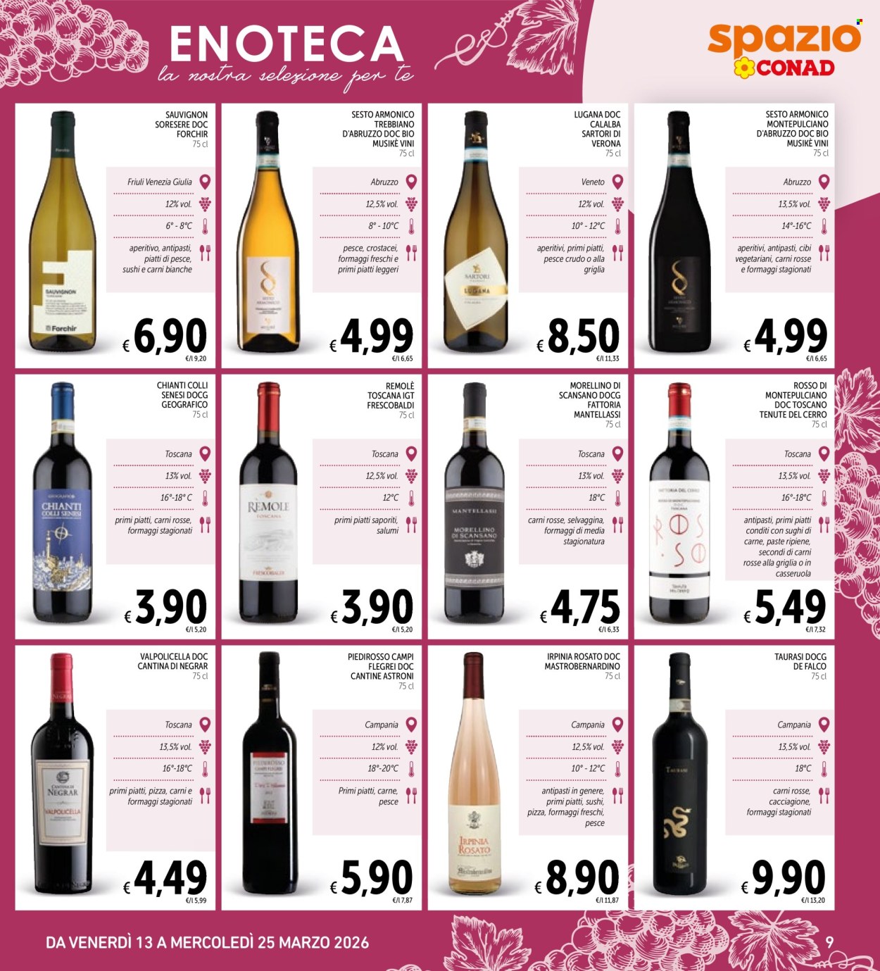Volantino Spazio Conad - 13/3/2026 - 25/3/2026. Pagina 9