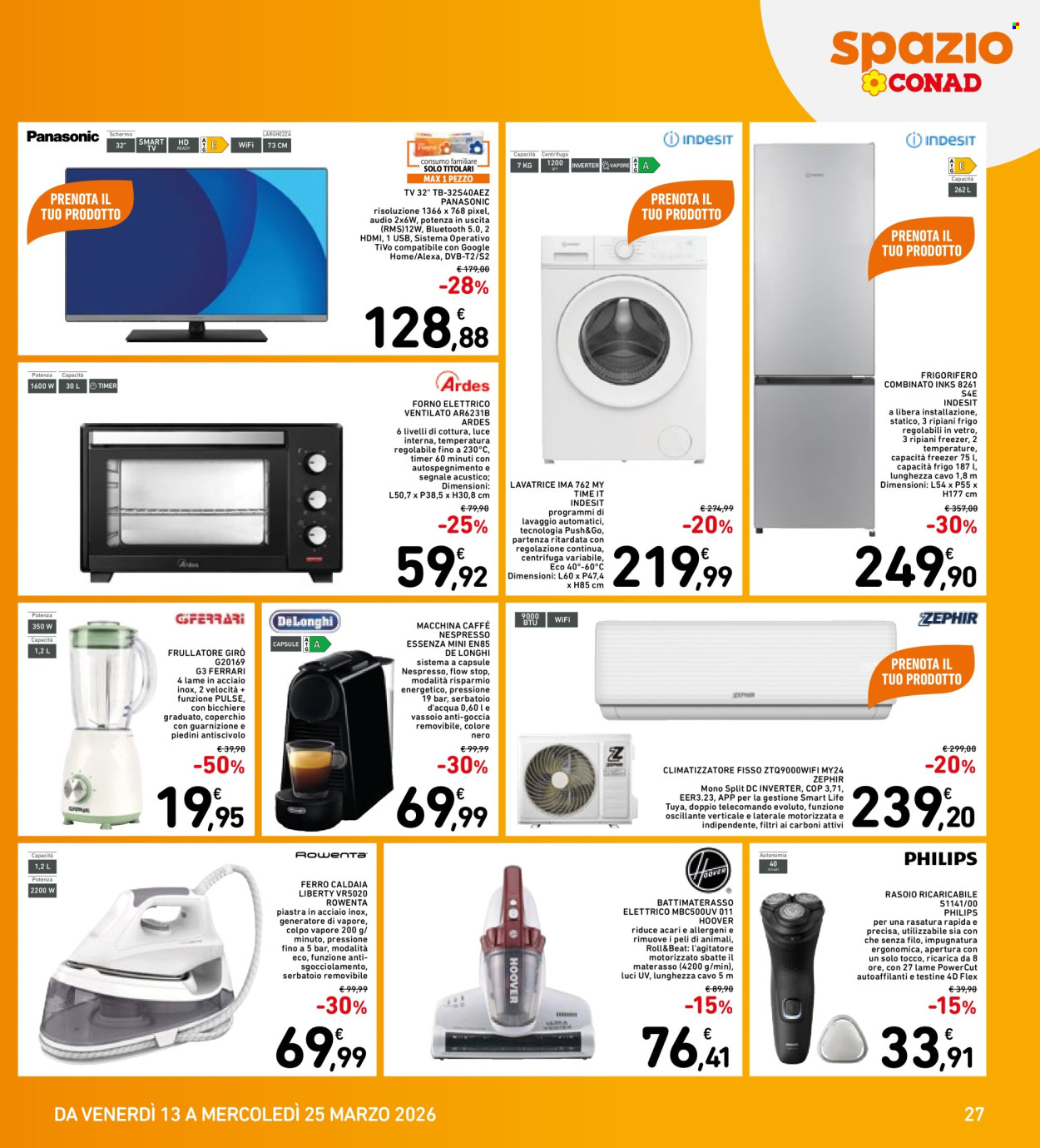 Volantino Spazio Conad - 13/3/2026 - 25/3/2026. Pagina 27
