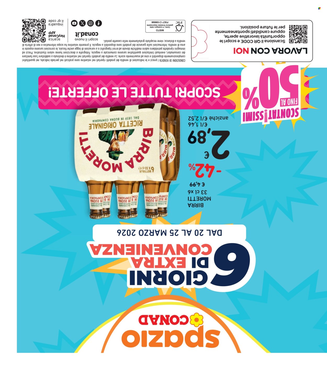 Volantino Spazio Conad - 13/3/2026 - 25/3/2026. Pagina 40