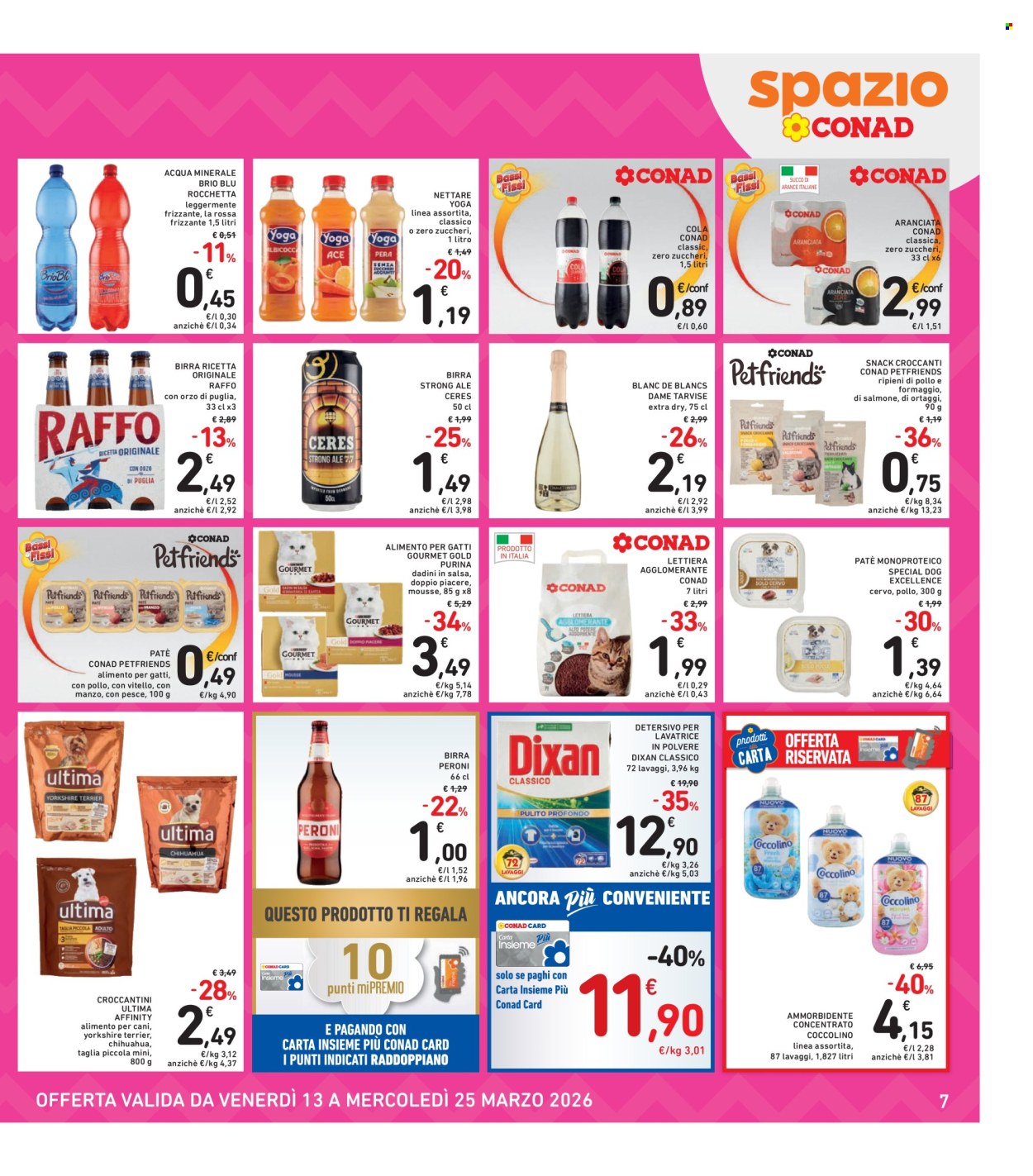 Volantino Spazio Conad - 13/3/2026 - 25/3/2026. Pagina 7