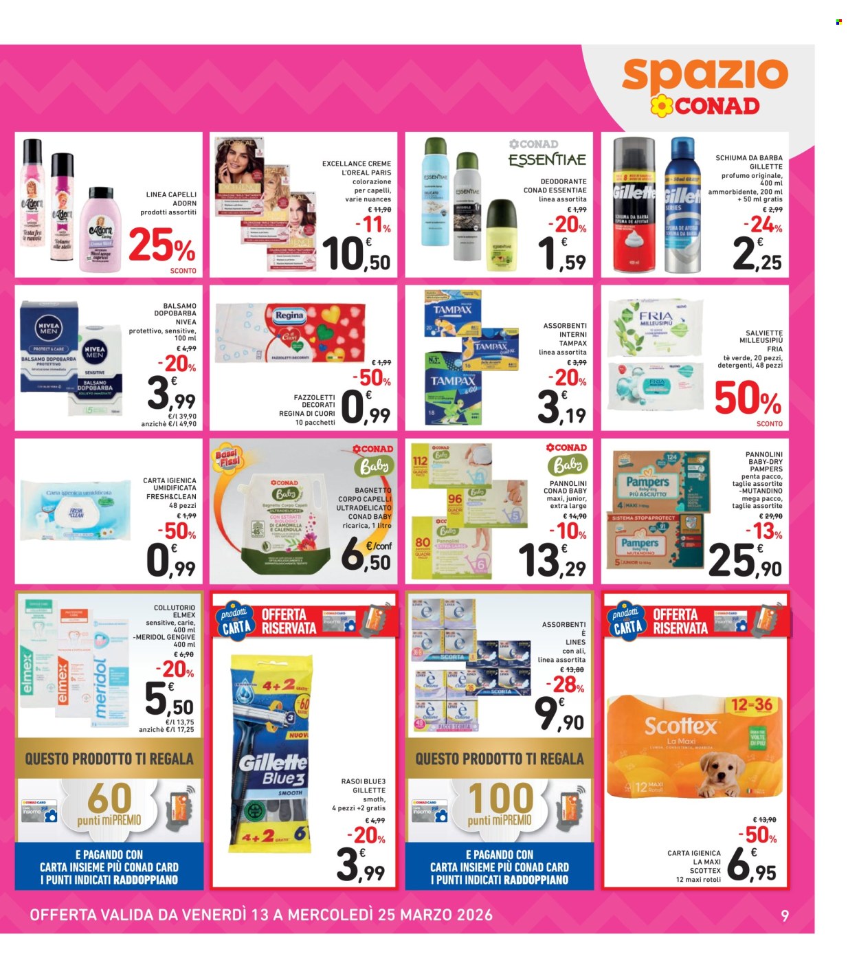 Volantino Spazio Conad - 13/3/2026 - 25/3/2026. Pagina 9