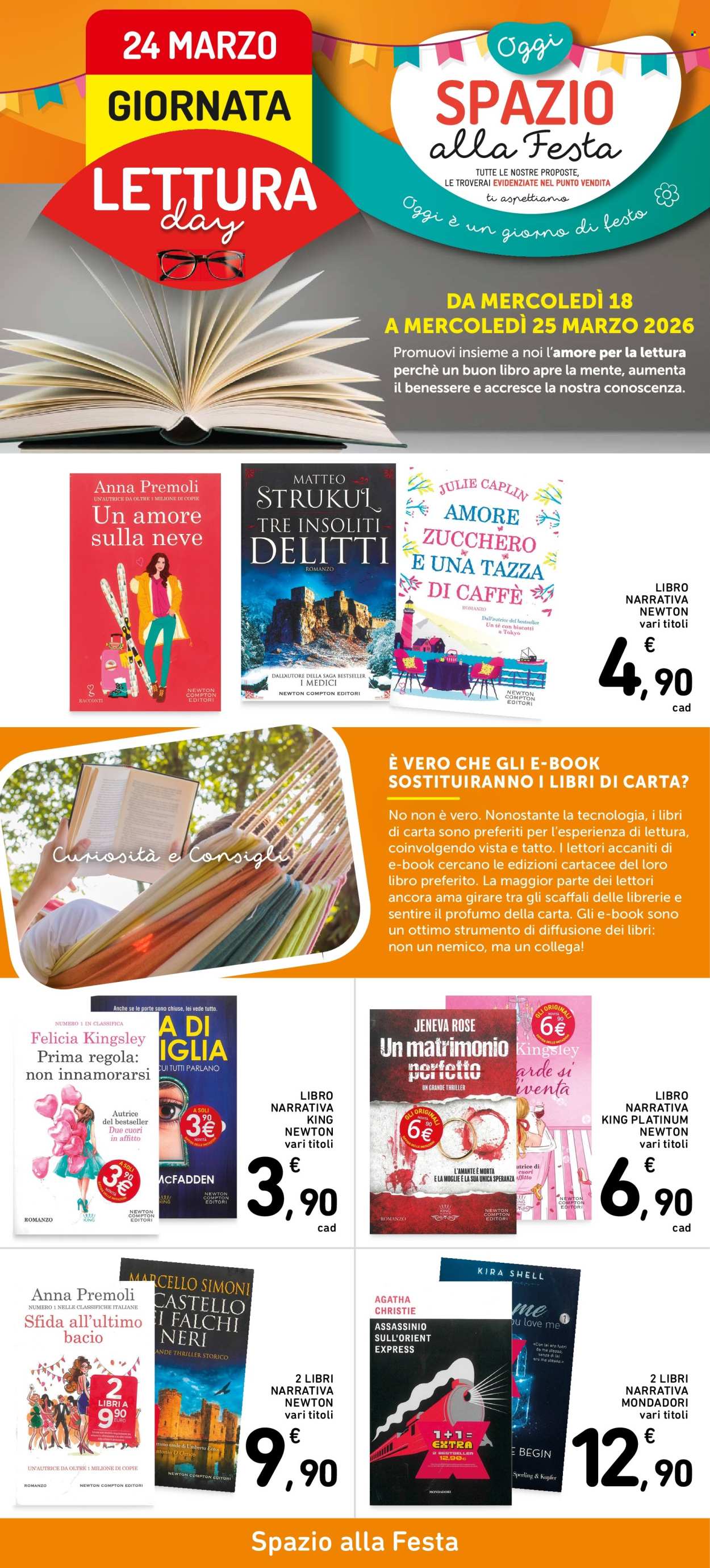 Volantino Spazio Conad - 18/3/2026 - 25/3/2026. Pagina 1