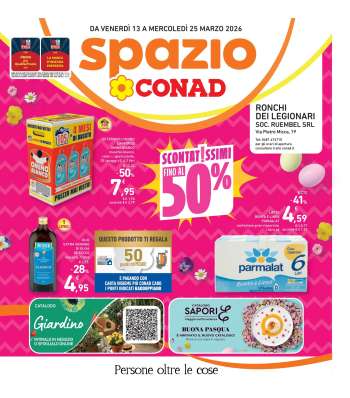 Volantino Spazio Conad - 13/3/2026 - 25/3/2026.