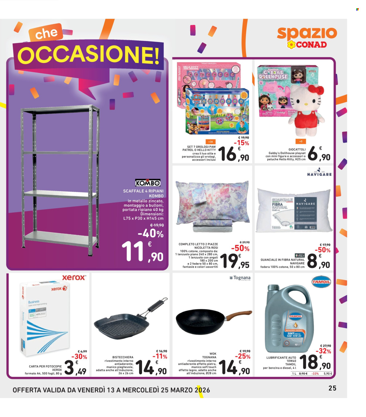 Volantino Spazio Conad - 13/3/2026 - 25/3/2026. Pagina 25