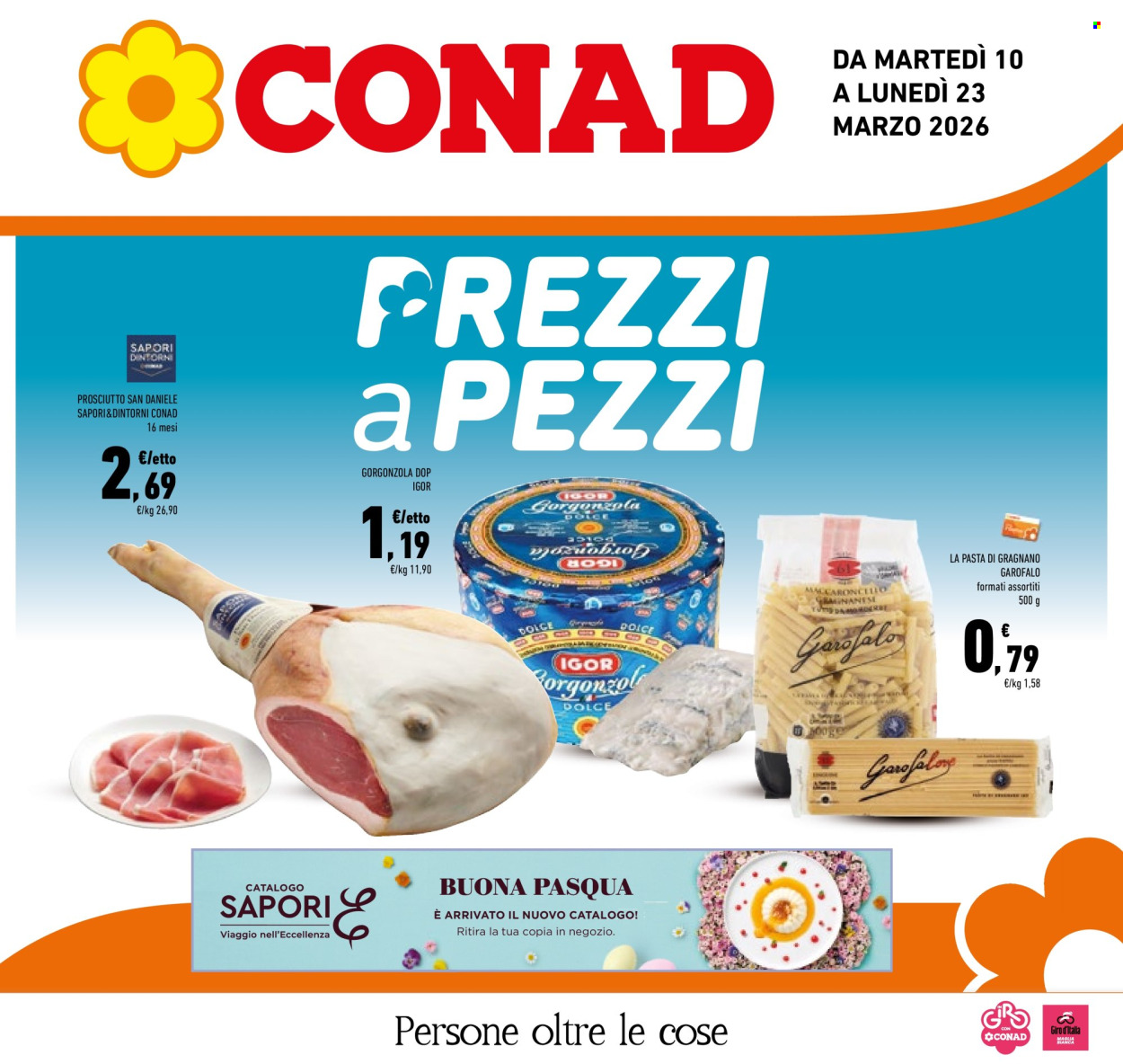Volantino Conad - 10/3/2026 - 23/3/2026. Pagina 1