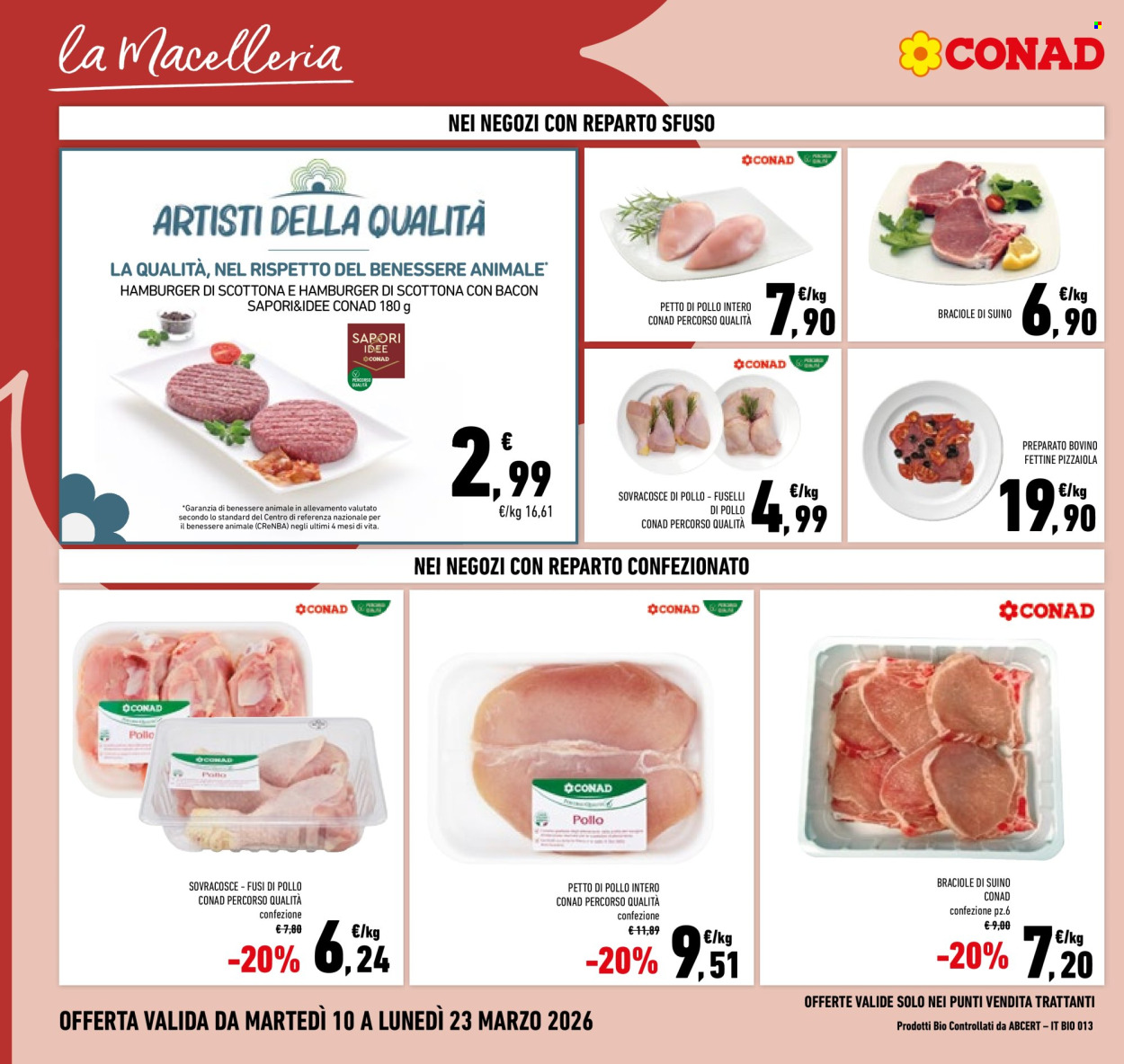 Volantino Conad - 10/3/2026 - 23/3/2026. Pagina 4