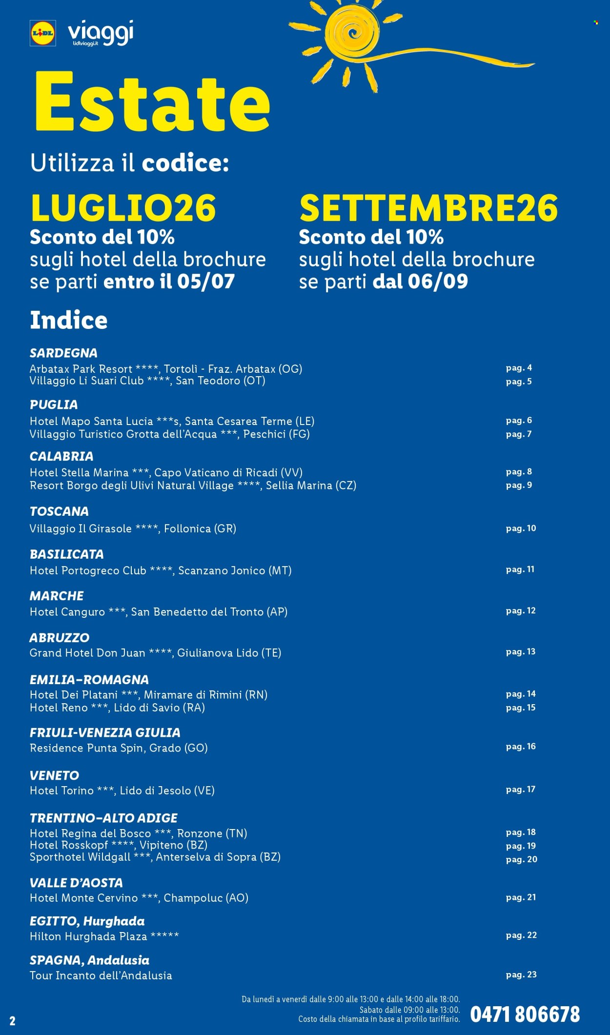 Volantino Lidl. Pagina 2