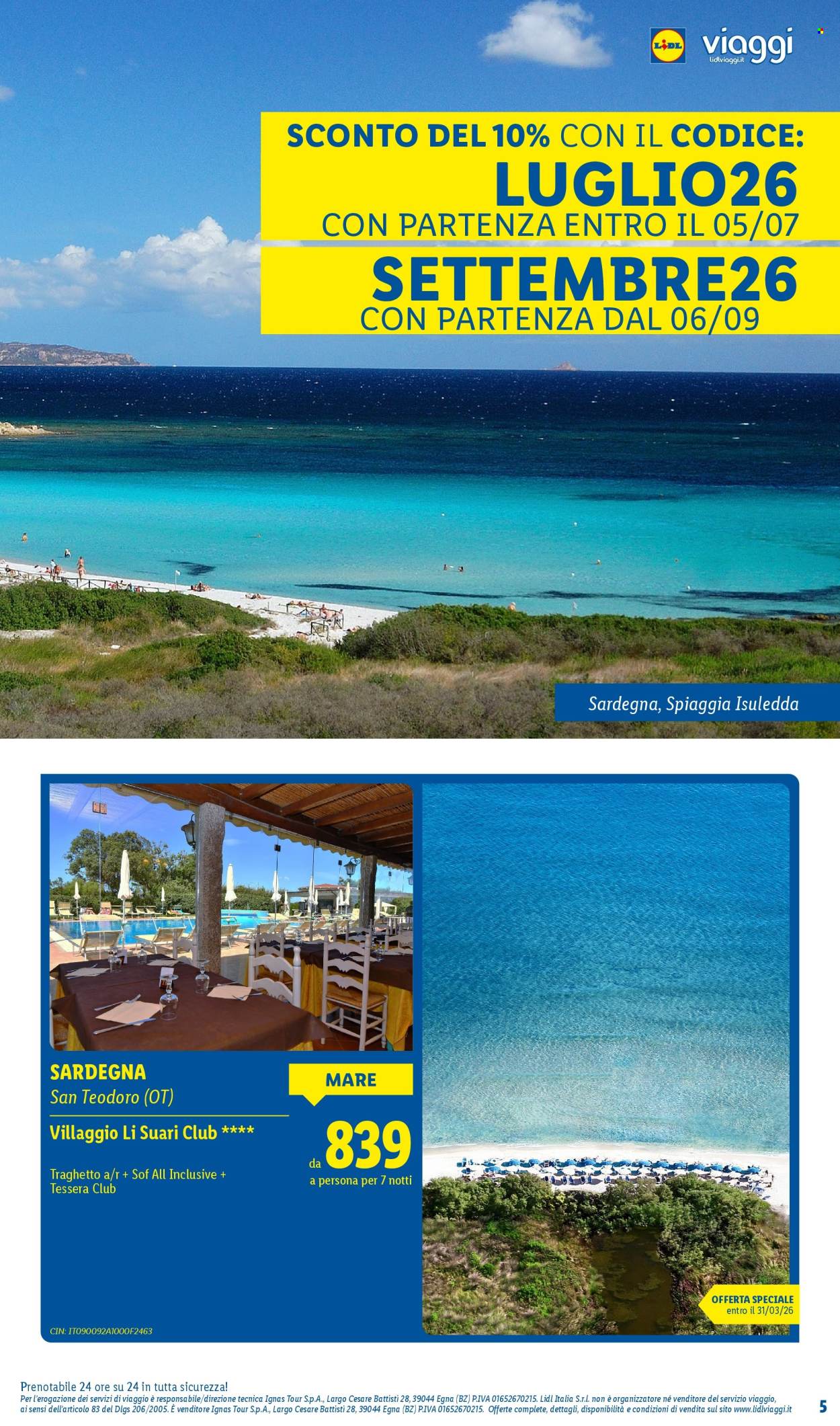 Volantino Lidl. Pagina 5