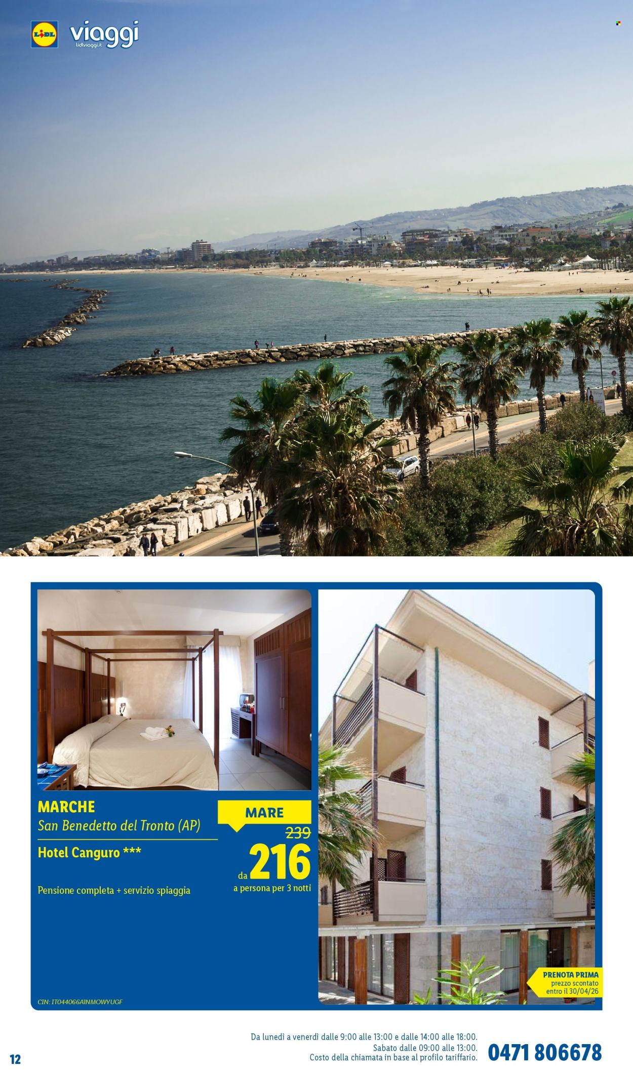 Volantino Lidl. Pagina 12