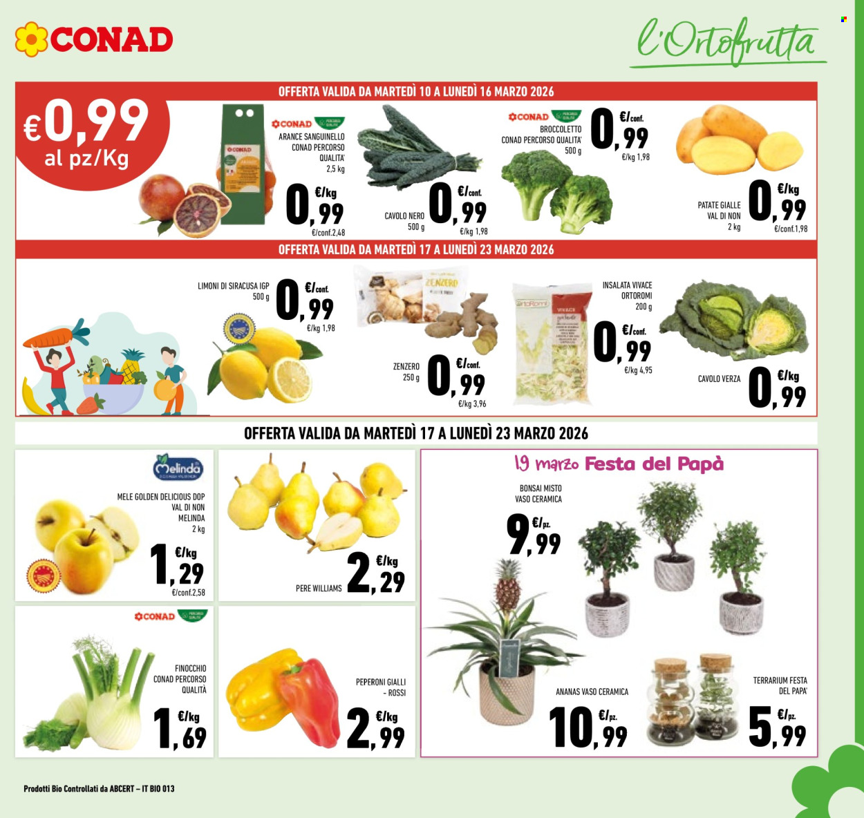 Volantino Conad - 10/3/2026 - 23/3/2026. Pagina 3