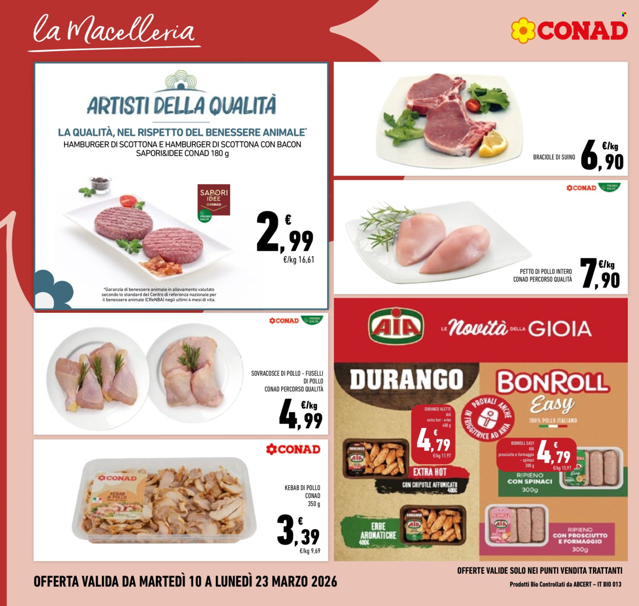 Volantino Conad - 10/3/2026 - 23/3/2026. Pagina 4