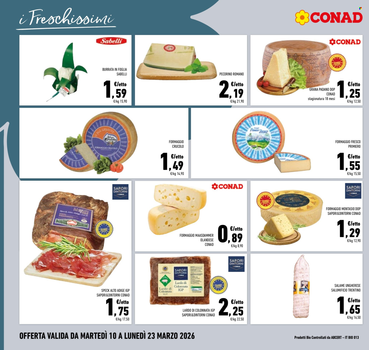 Volantino Conad - 10/3/2026 - 23/3/2026. Pagina 6