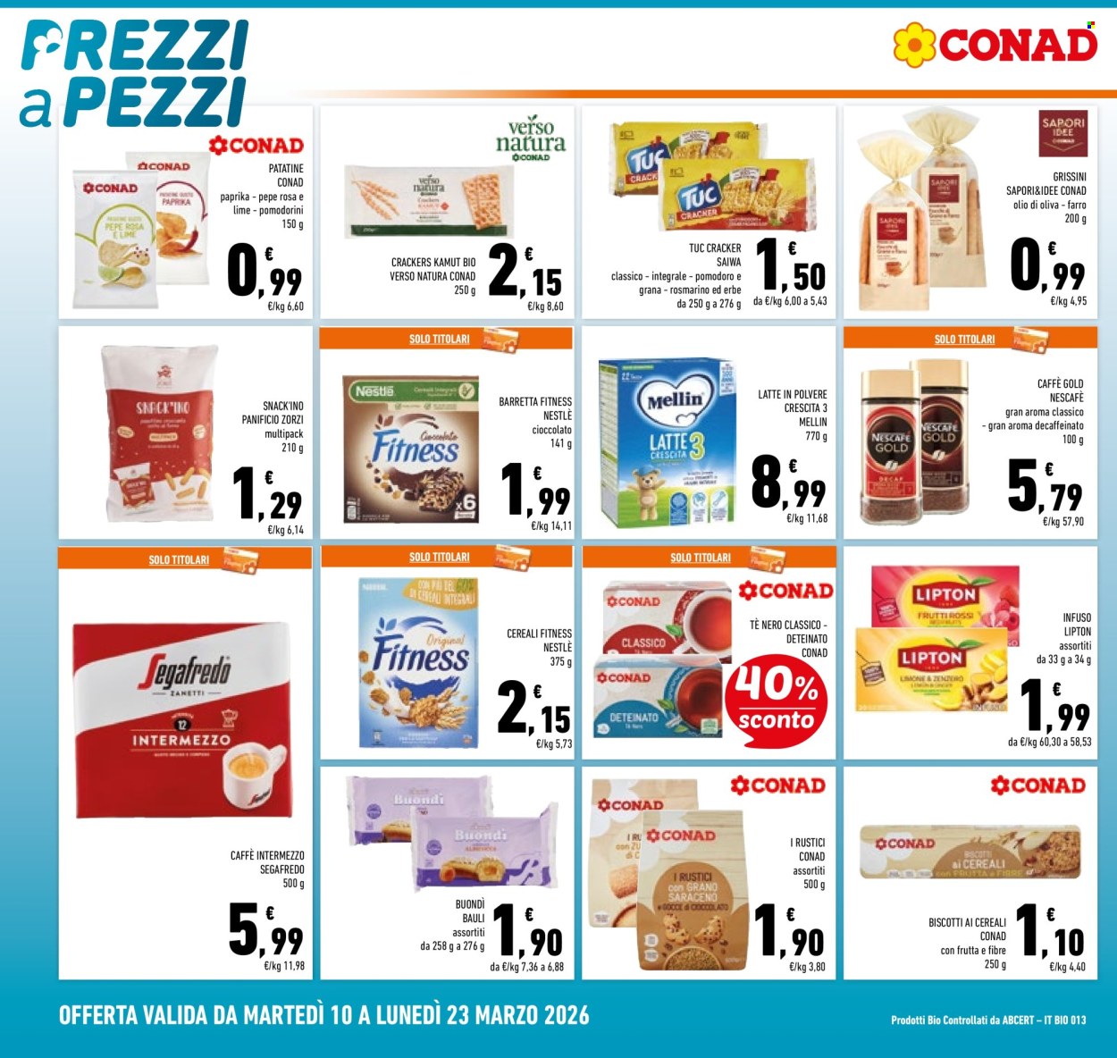 Volantino Conad - 10/3/2026 - 23/3/2026. Pagina 14