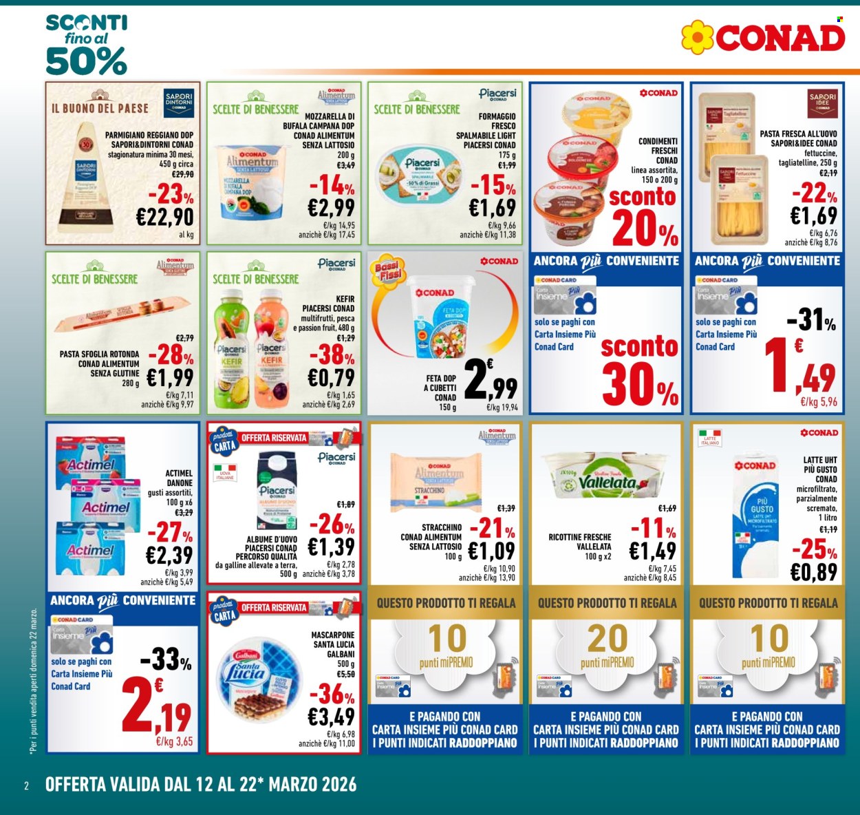 Volantino Conad - 12/3/2026 - 22/3/2026. Pagina 2