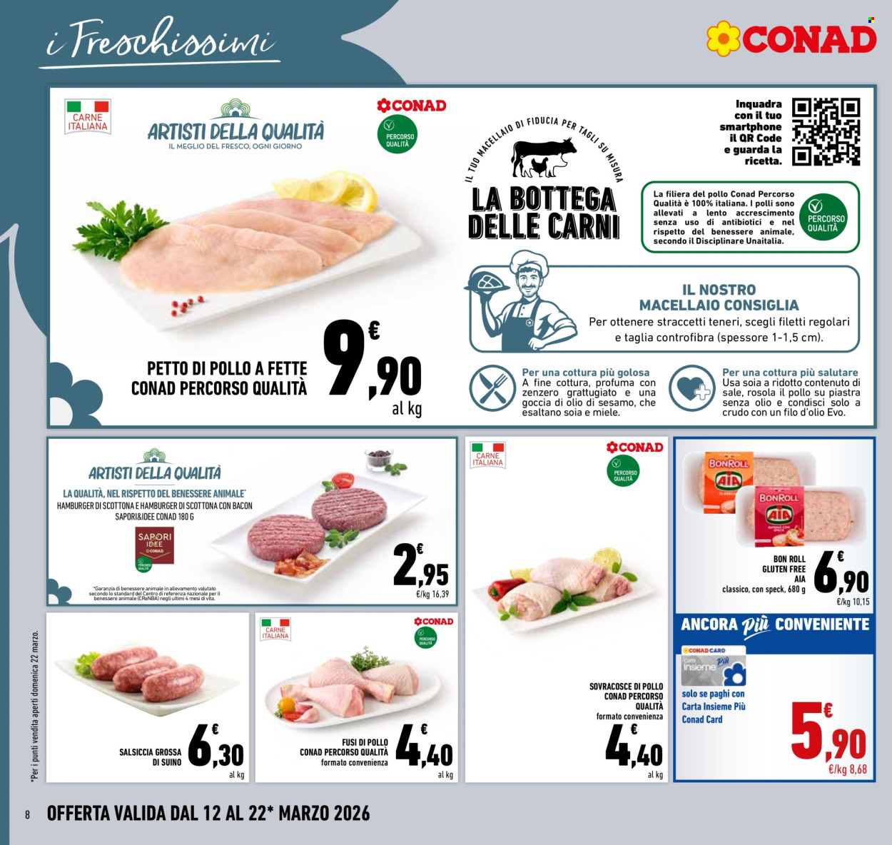Volantino Conad - 12/3/2026 - 22/3/2026. Pagina 8