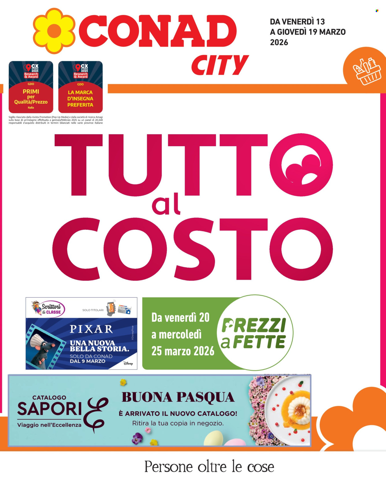 Volantino Conad City - 13/3/2026 - 19/3/2026. Pagina 1